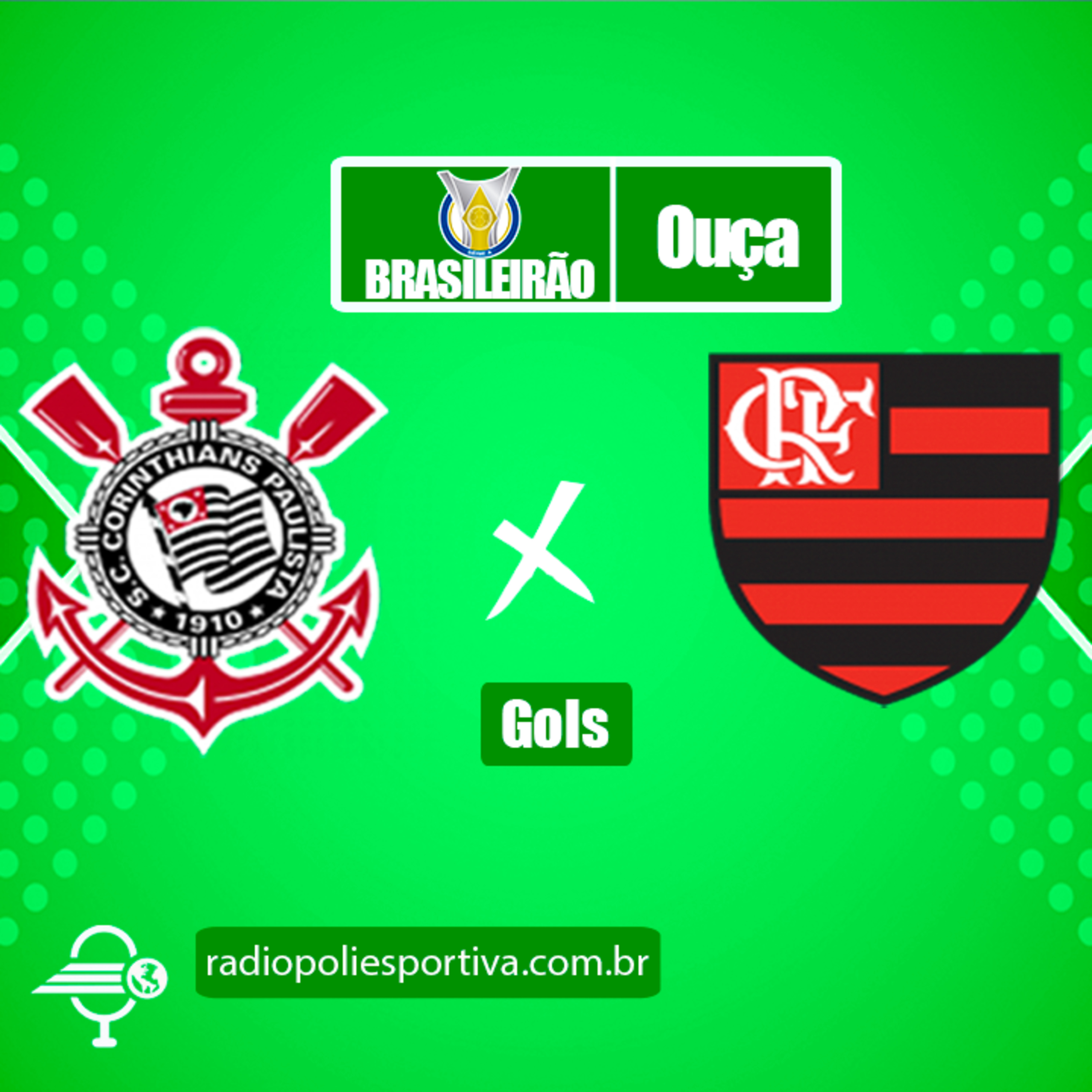 FUTEBOL NA POLIESPORTIVA - BRASILEIRÃO 2021 - RODADA #14 - GOLS DE CORINTHIANS 1 x 3 FLAMENGO episode artwork
