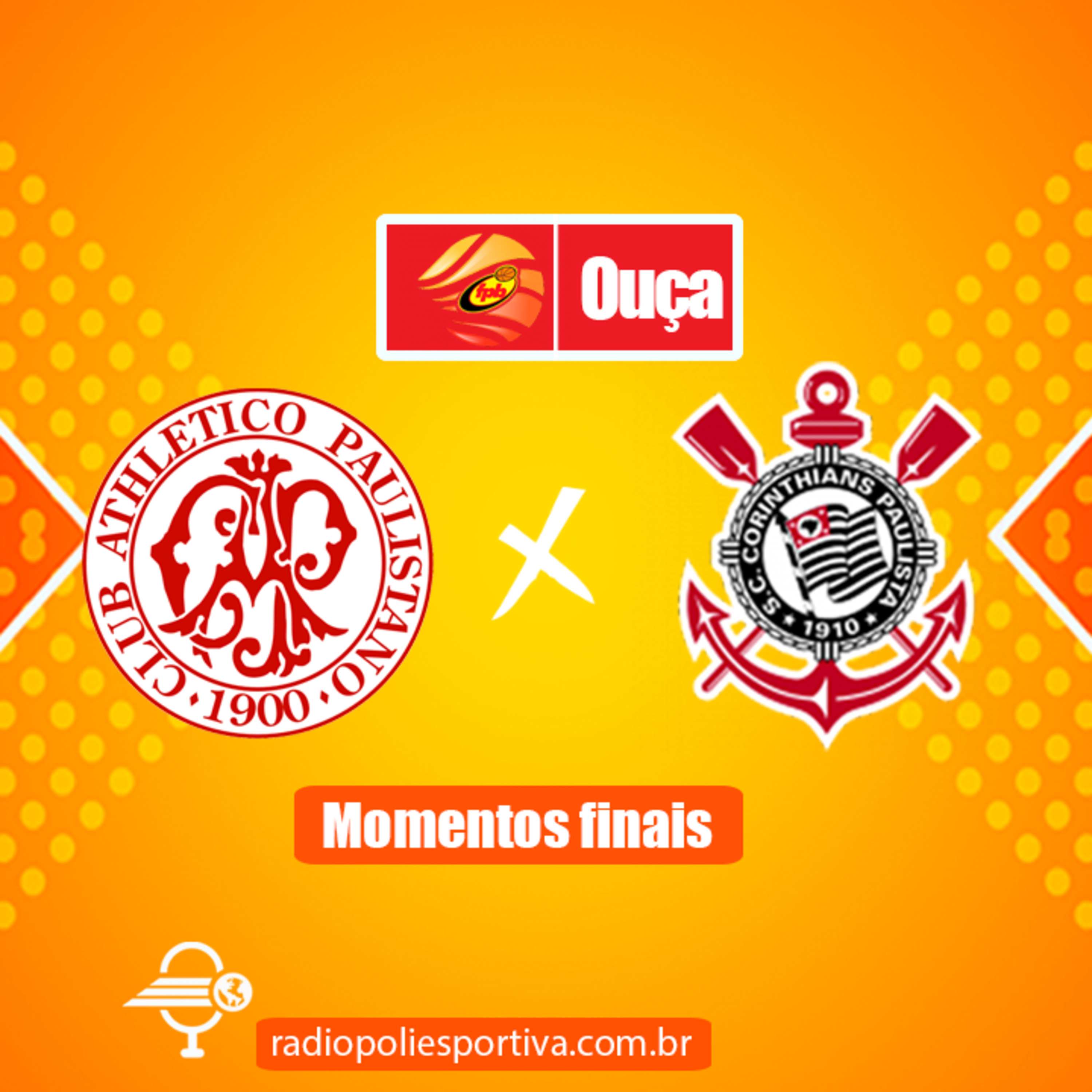 SHOW DE BASQUETE - PAULISTA DE BASQUETE MASCULINO 2021 - TURNO #1 - MOMENTOS FINAIS DE PAULISTANO 76 X 67 CORINTHIANS episode artwork