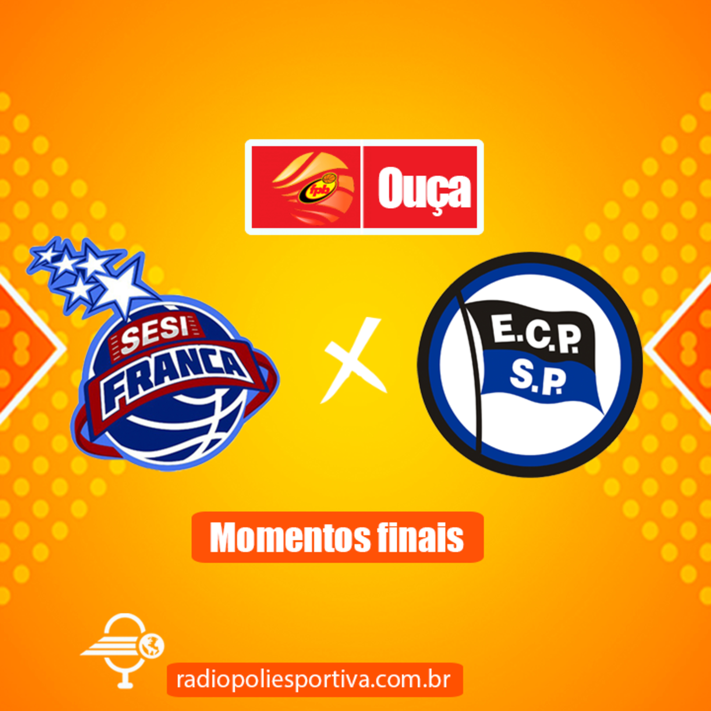 SHOW DE BASQUETE - PAULISTA DE BASQUETE MASCULINO 2021 - TURNO #1 - MOMENTOS FINAIS DE SESI FRANCA X PINHEIROS episode artwork
