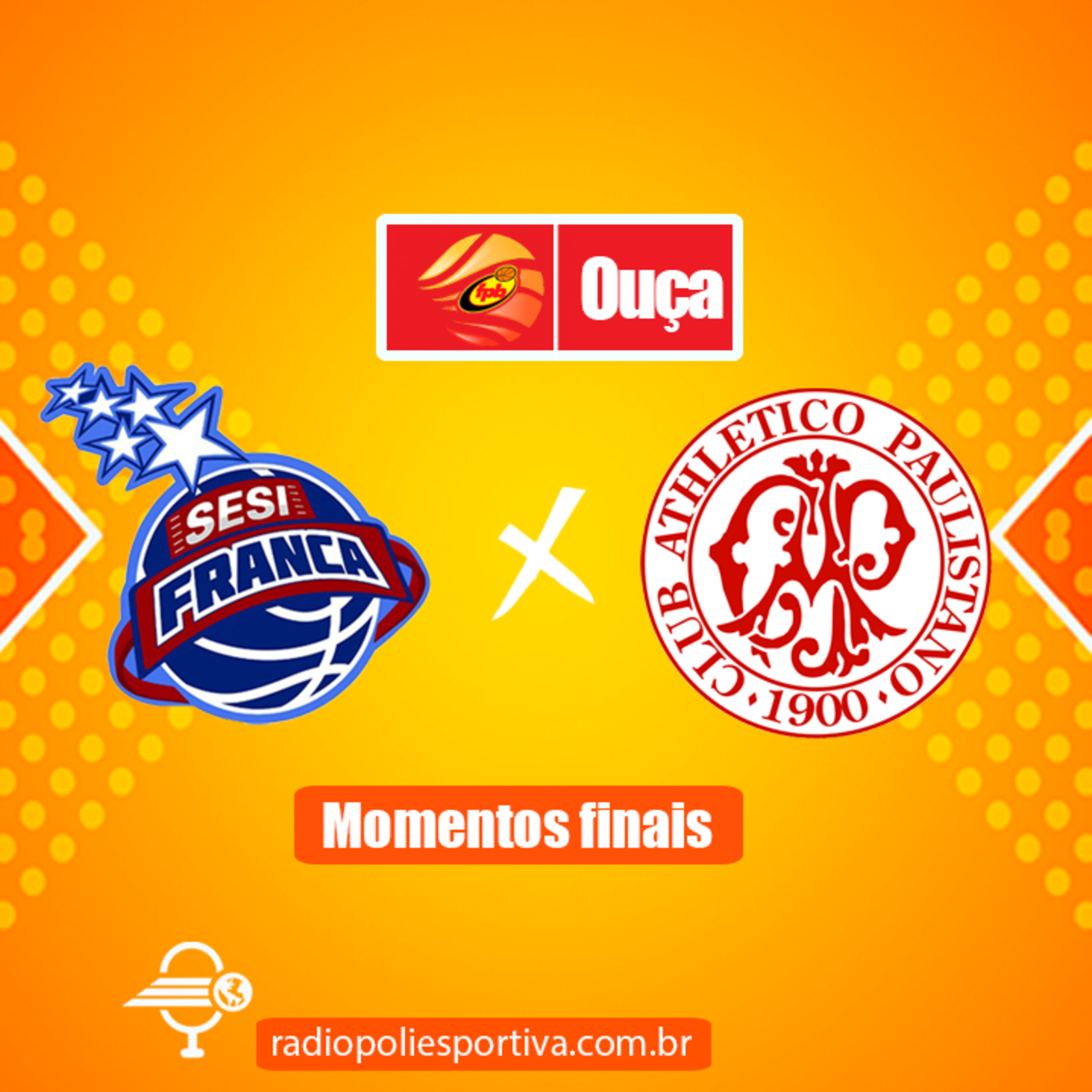 SHOW DE BASQUETE - PAULISTA MASCULINO DE BASQUETE 2021 - TURNO #1 - MOMENTOS FINAIS DE SESI FRANCA 93 X 86 PAULISTANO episode artwork