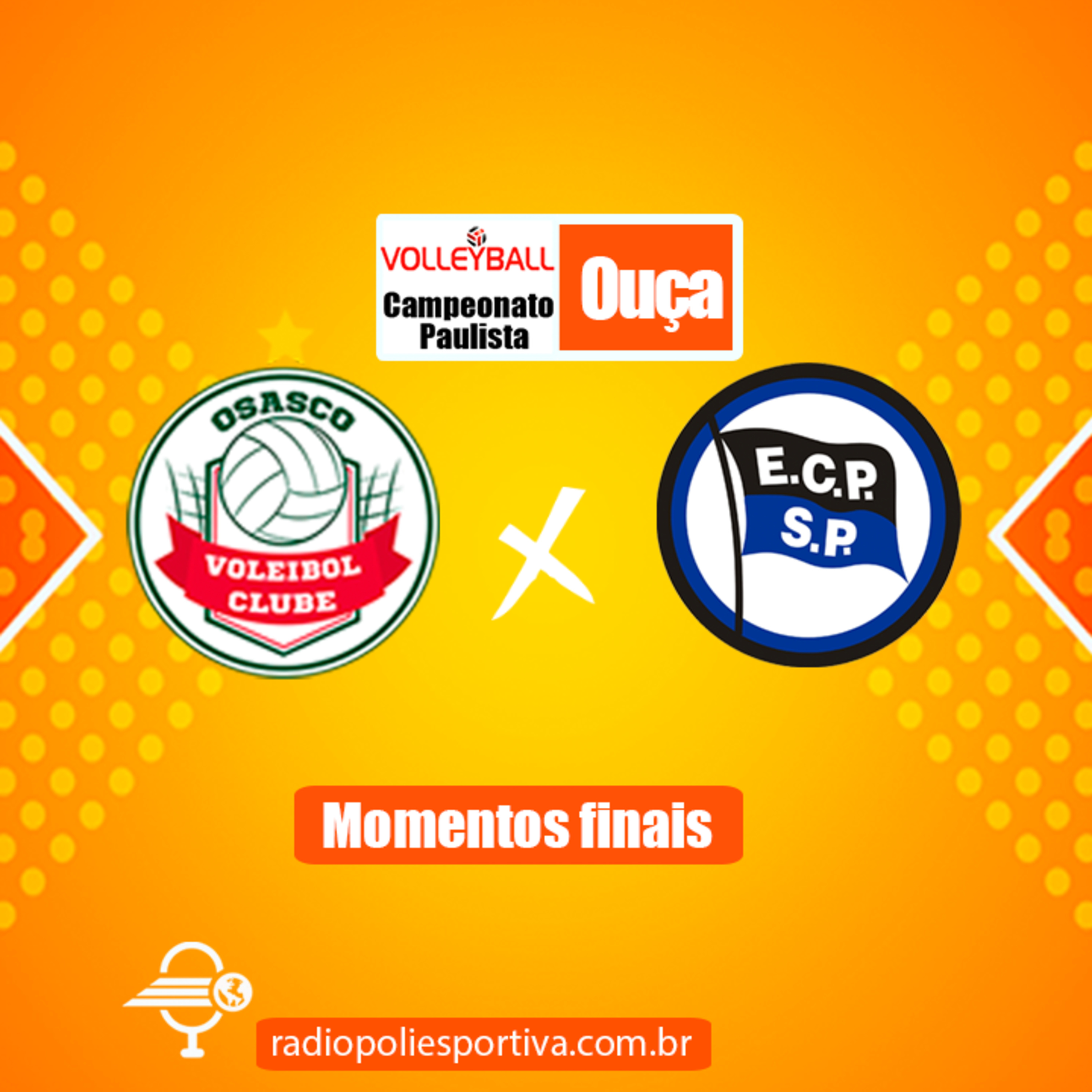 JORNADA DO VÔLEI - PAULISTA FEMININO DE VÔLEI 2021 - SEMIFINAL - JOGO #1 - MOMENTOS FINAIS DE OSASCO 3 X 0 PINHEIROS episode artwork