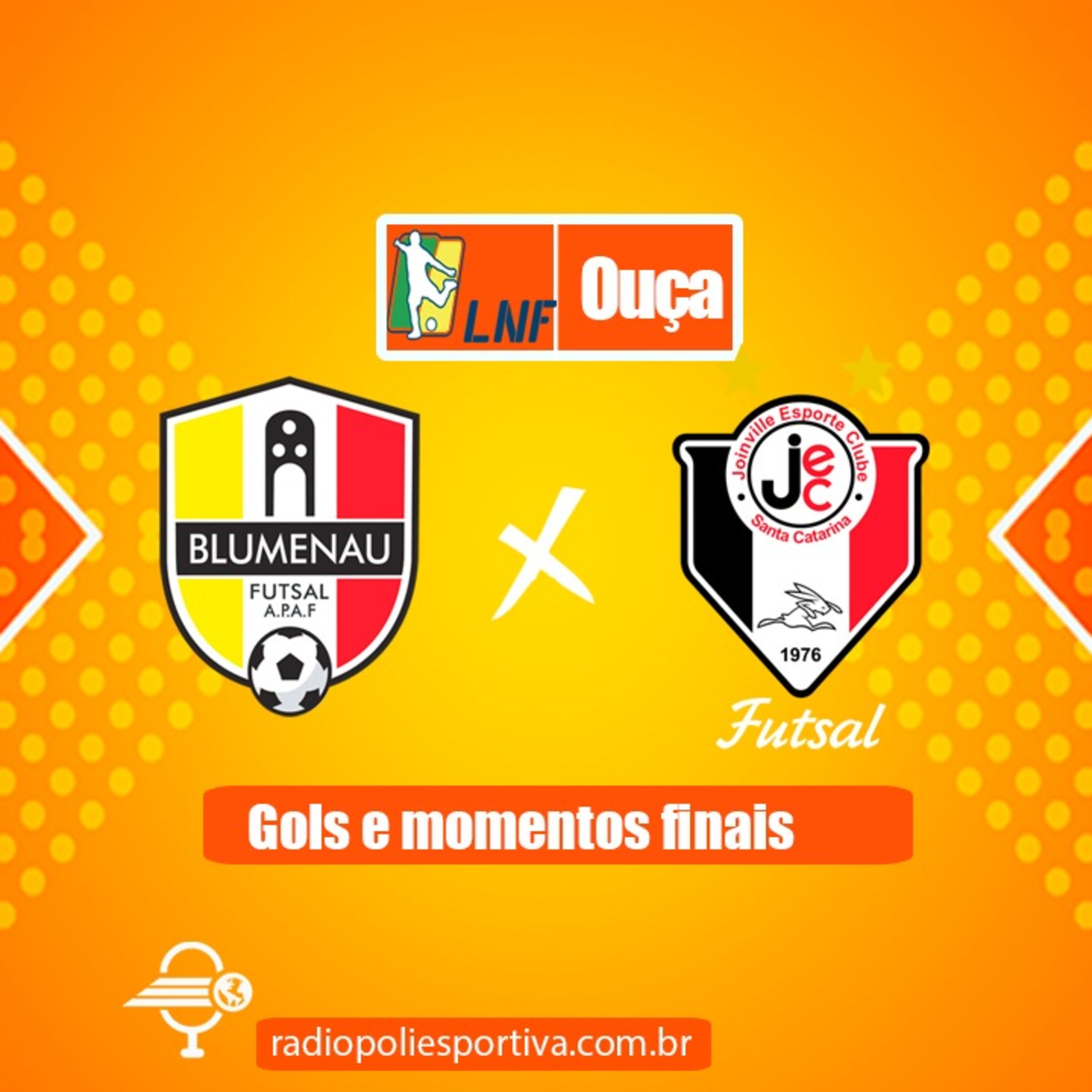 LNF 2021 -14ª RODADA - BLUMENAU 3X3 JOINVILLE  episode artwork