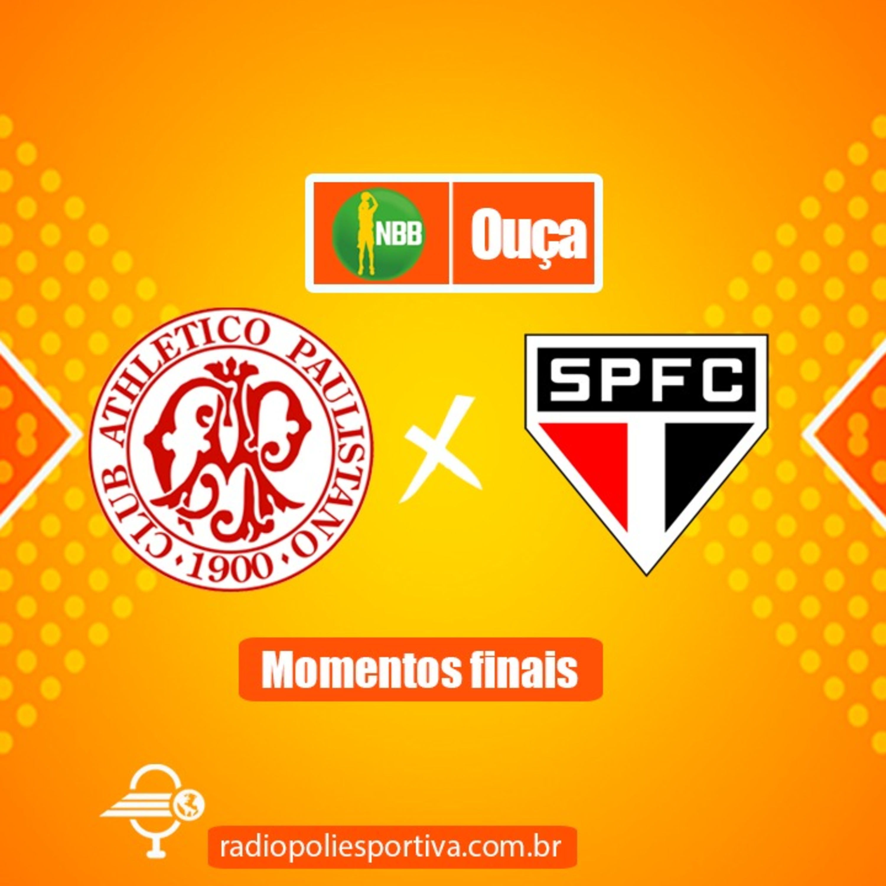 SHOW DE BASQUETE - NBB 2021 2022 - RODADA # 9 - MOMENTOS FINAIS DE CLUB ATHLÉTICO PAULISTANO 60 X 75 SÃO PAULO FUTEBOL CLUBE  episode artwork