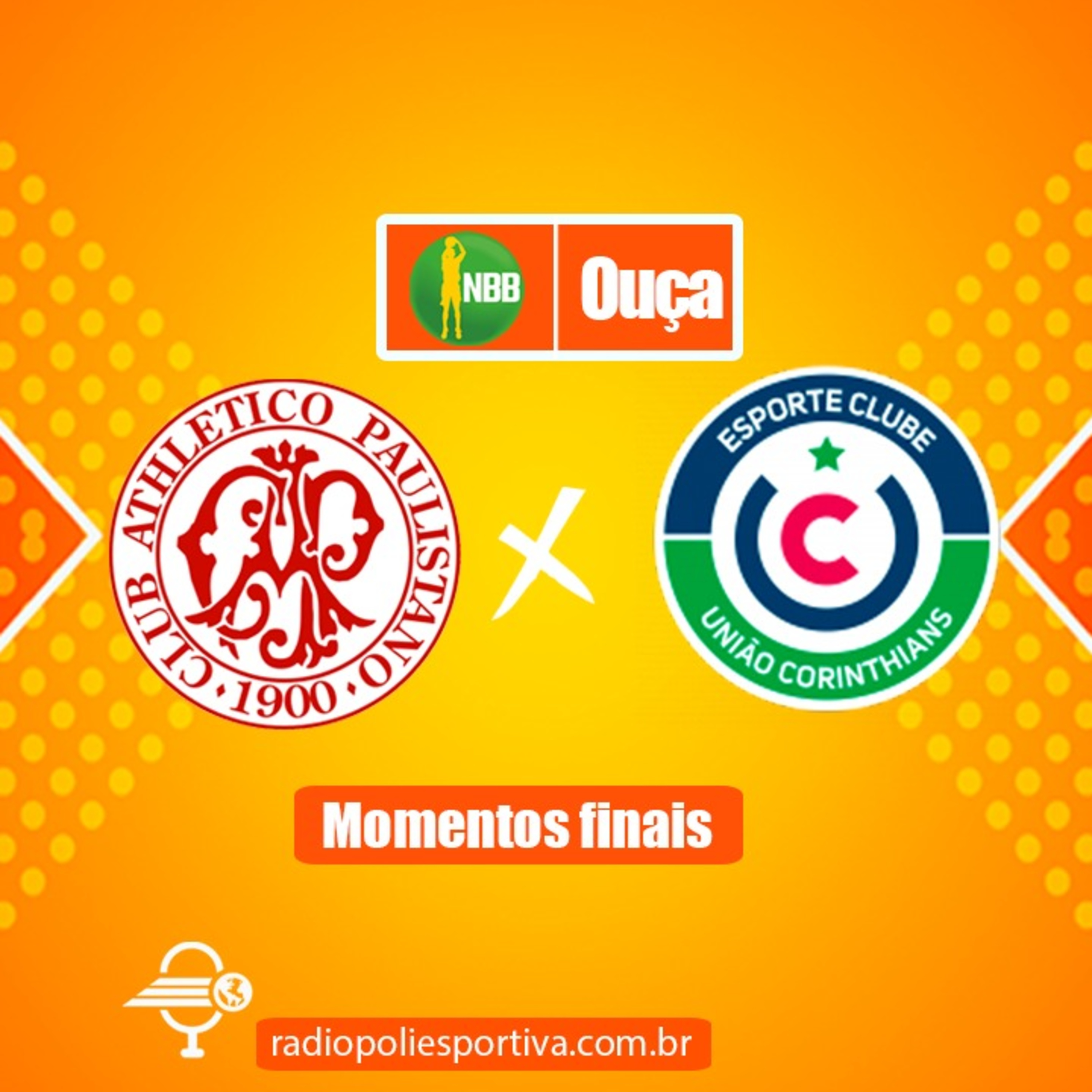 SHOW DE BASQUETE - NBB 2021 2022 - RODADA # 11 - MOMENTOS FINAIS, PAULISTANO 90 x 78 LUVIX/ UNIÃO CORINTHIANS episode artwork