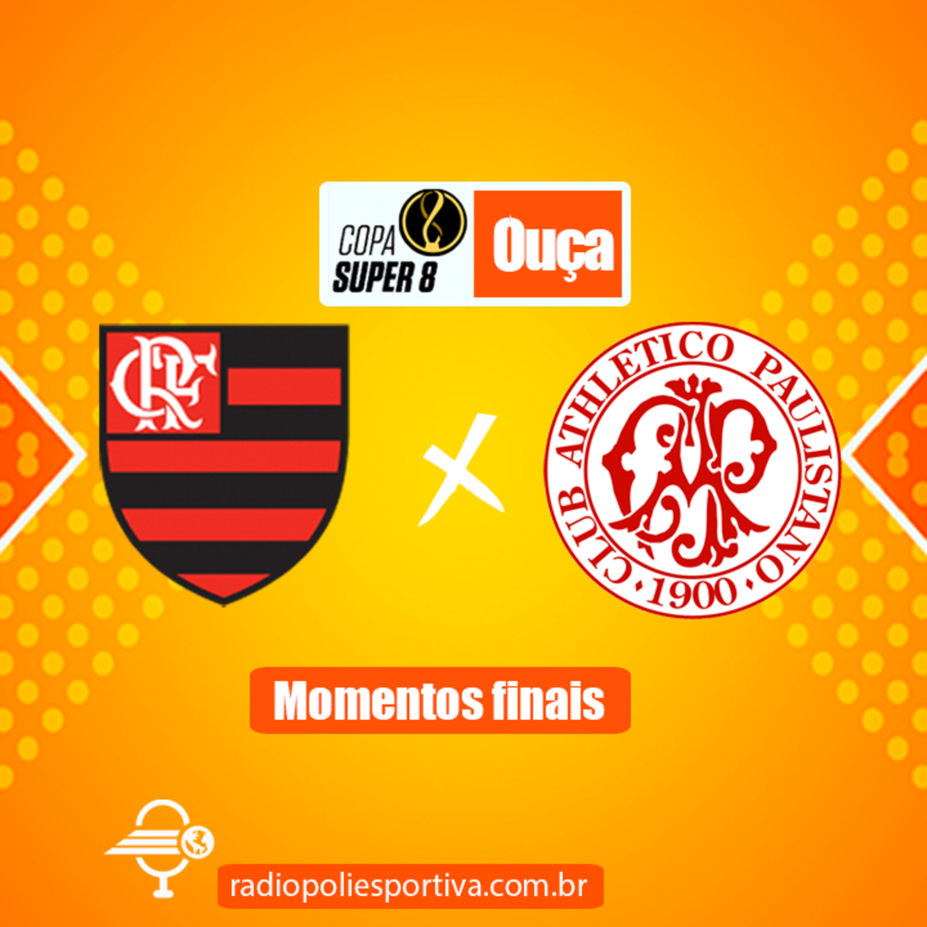 SHOW DE BASQUETE - COPA SUPER 8 2022 - QUARTAS DE FINAL - MOMENTOS FINAIS DE FLAMENGO 71 X 68 PAULISTANO episode artwork