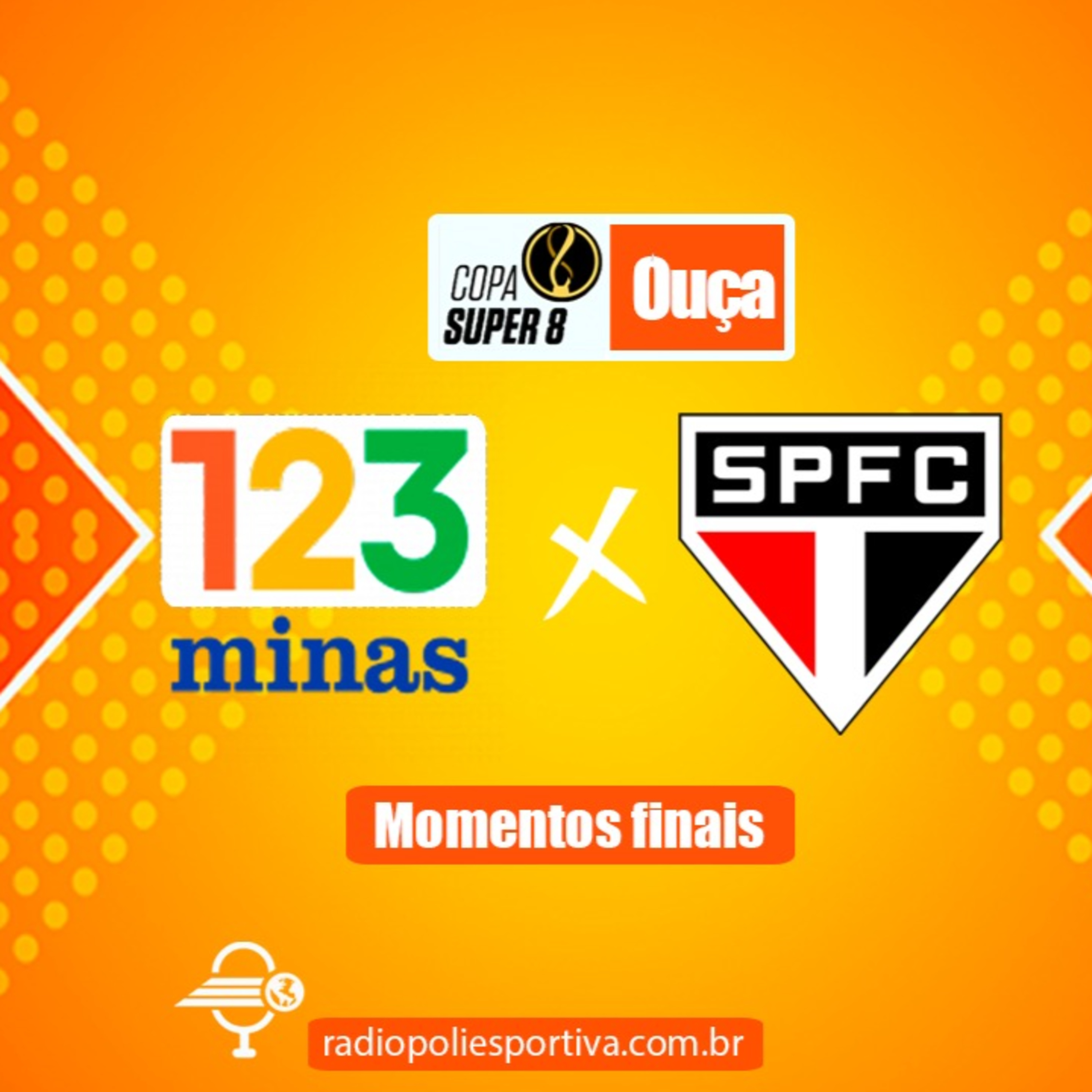 SHOW DE BASQUETE - COPA SUPER 8 -2022 - 123 MINAS 78X77 SÃO PAULO F.C  episode artwork