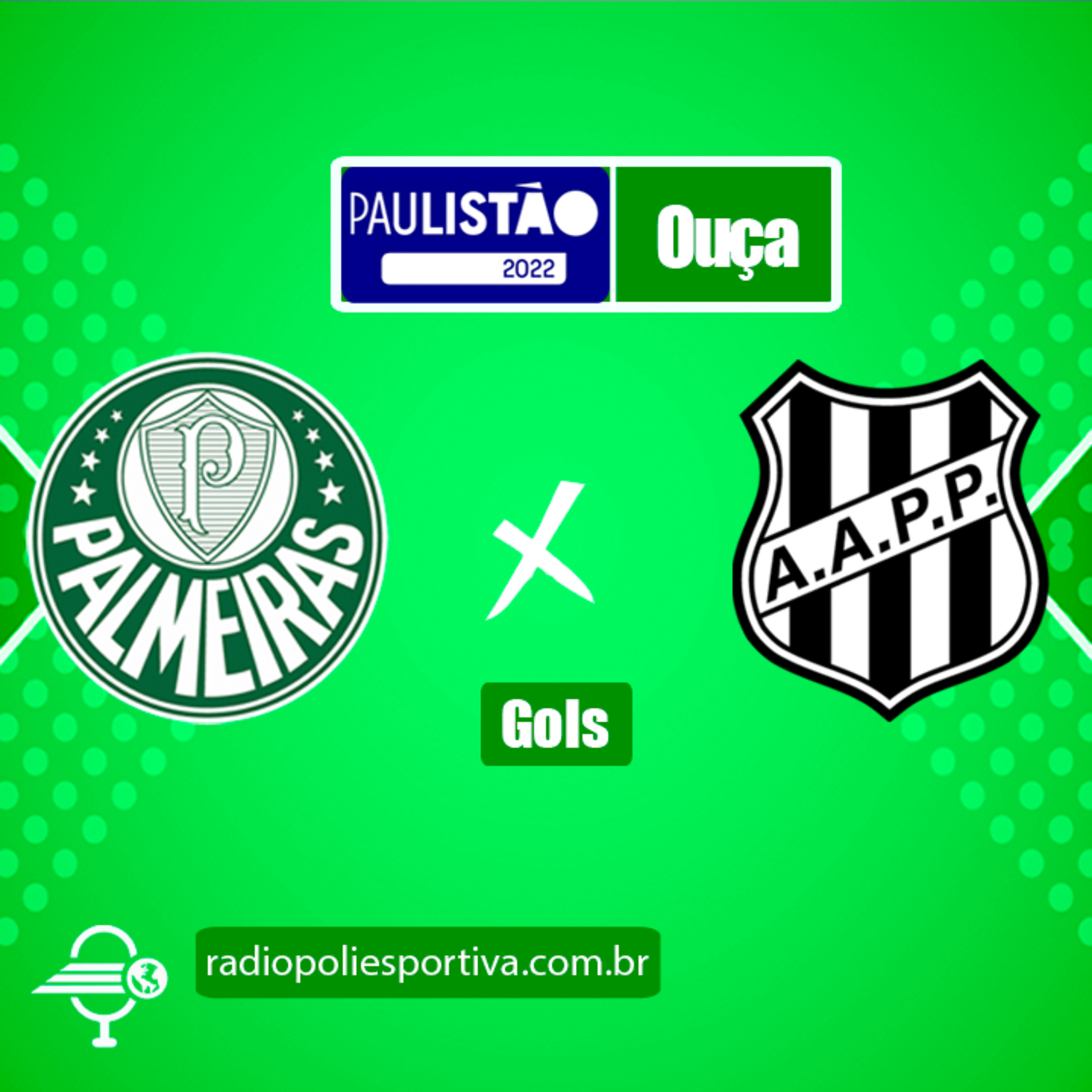 FUTEBOL NA POLIESPORTIVA - PAULISTÃO 2022 - RODADA #1 - GOLS DE PALMEIRAS 3 X 0 PONTE PRETA episode artwork