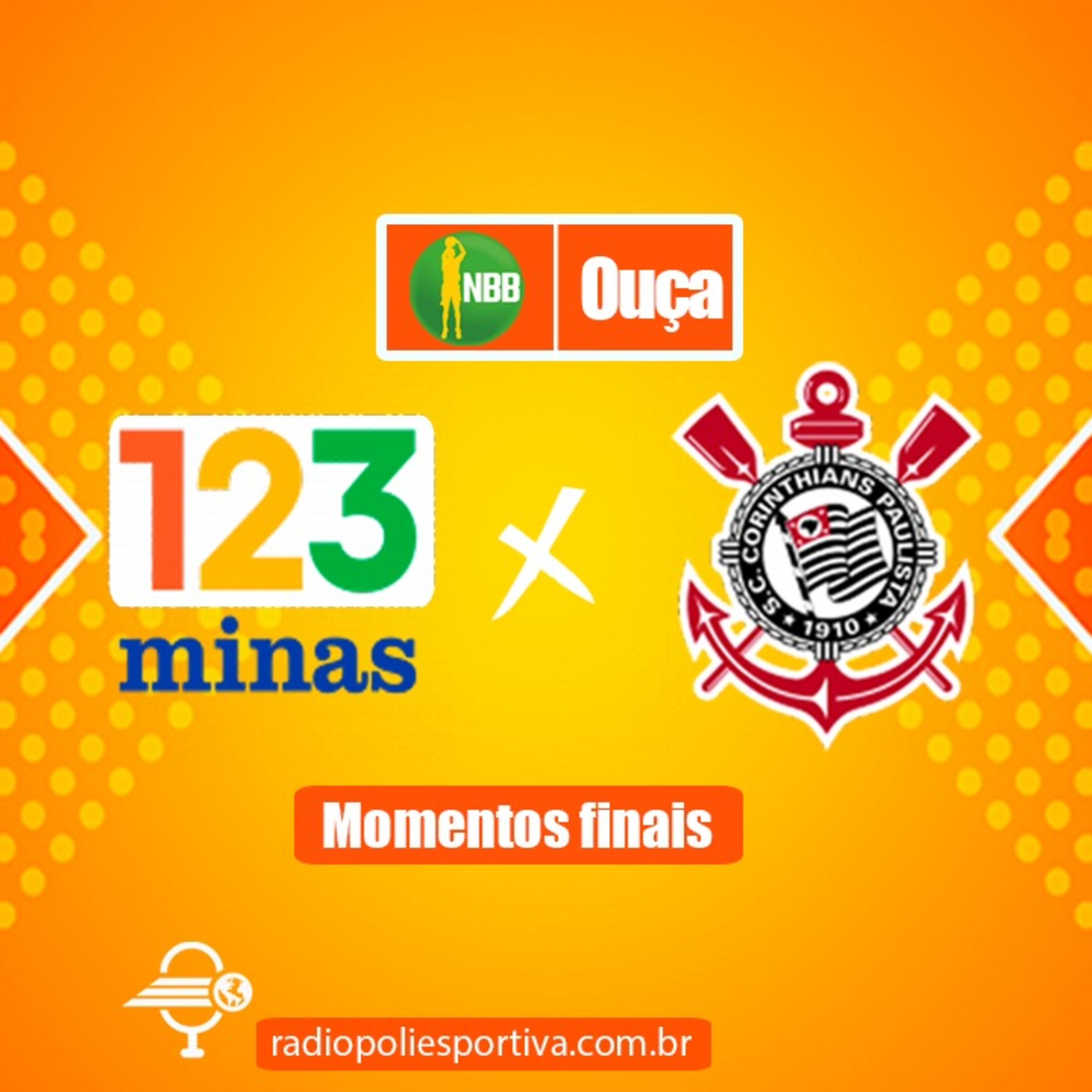 SHOW DE BASQUETE - NBB 2021/2022 - 2ºTURNO, 15ªRODADA, 123 MINAS 91 X 88 CORINTHIANS  episode artwork