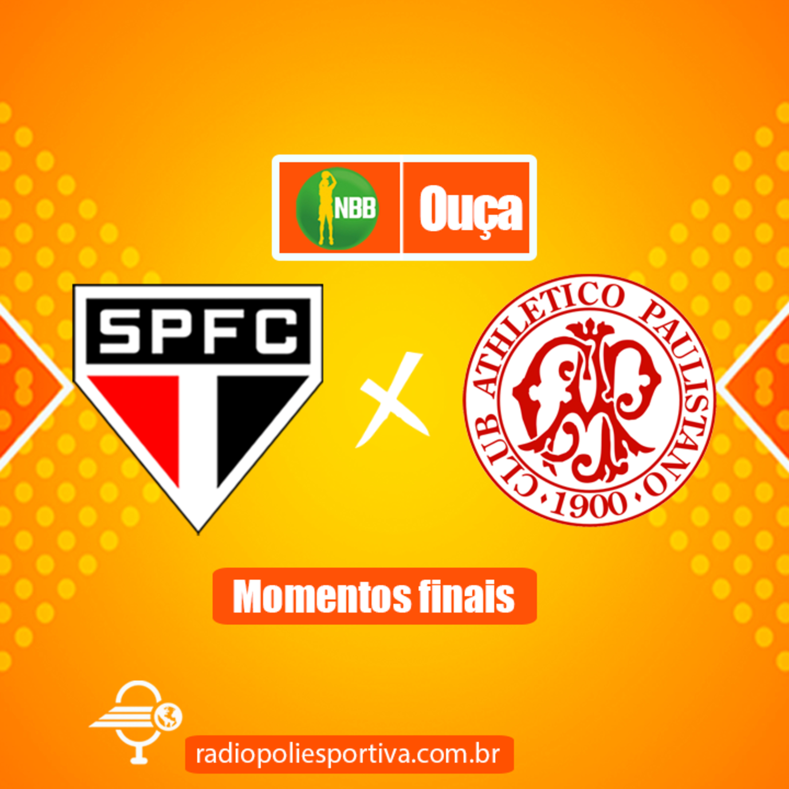 SHOW DE BASQUETE - NBB 2021 2022 - TURNO #2 - RODADA #18 - MOMENTOS FINAIS DE SÃO PAULO 80 X 71 PAULISTANO episode artwork