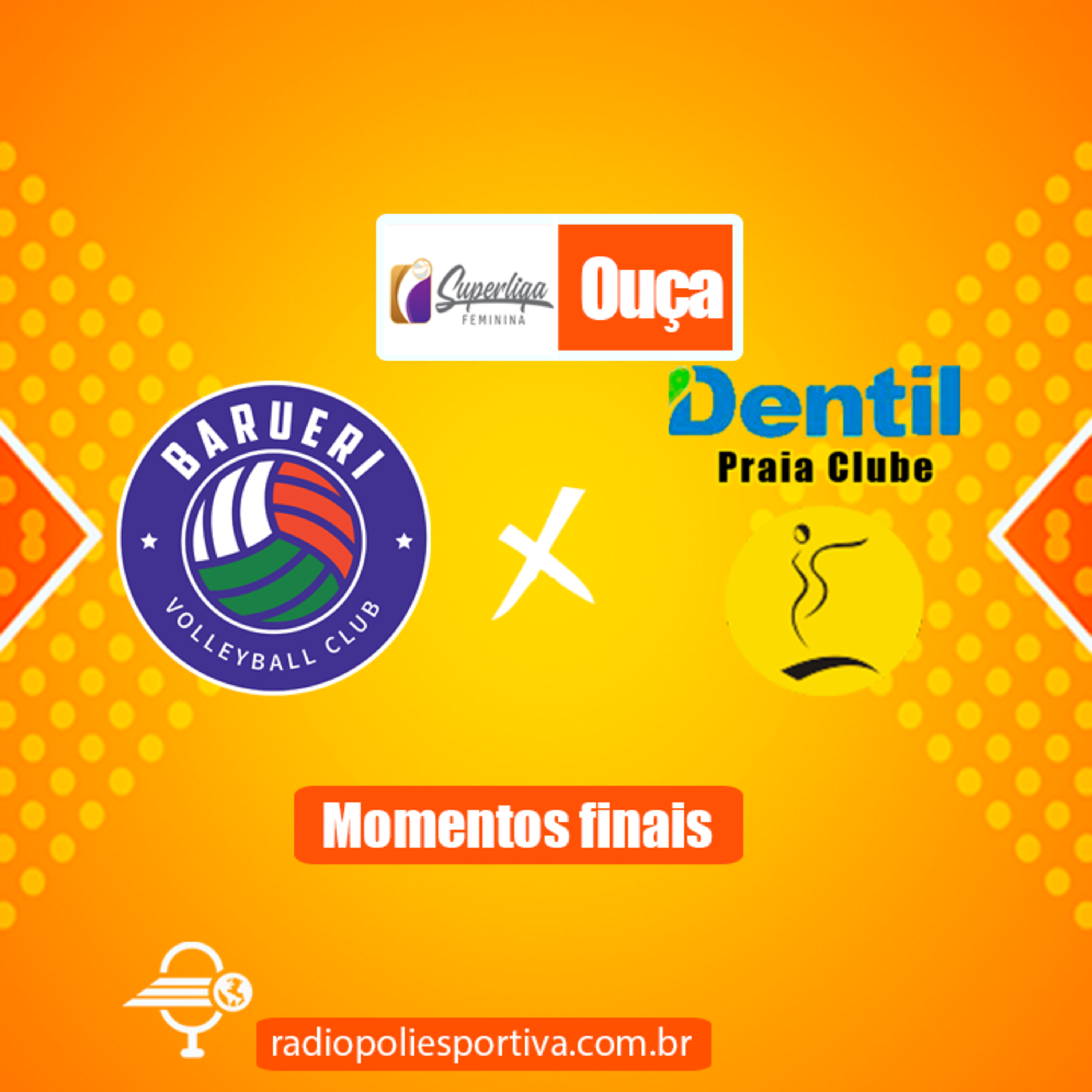 JORNADA DO VÔLEI - SUPERLIGA FEMININA DE VÔLEI 2021 2022 - RODADA #11 - RETURNO - MOMENTOS FINAIS DE BARUERI 0 X 3 DENTIL PRAIA CLUBE episode artwork