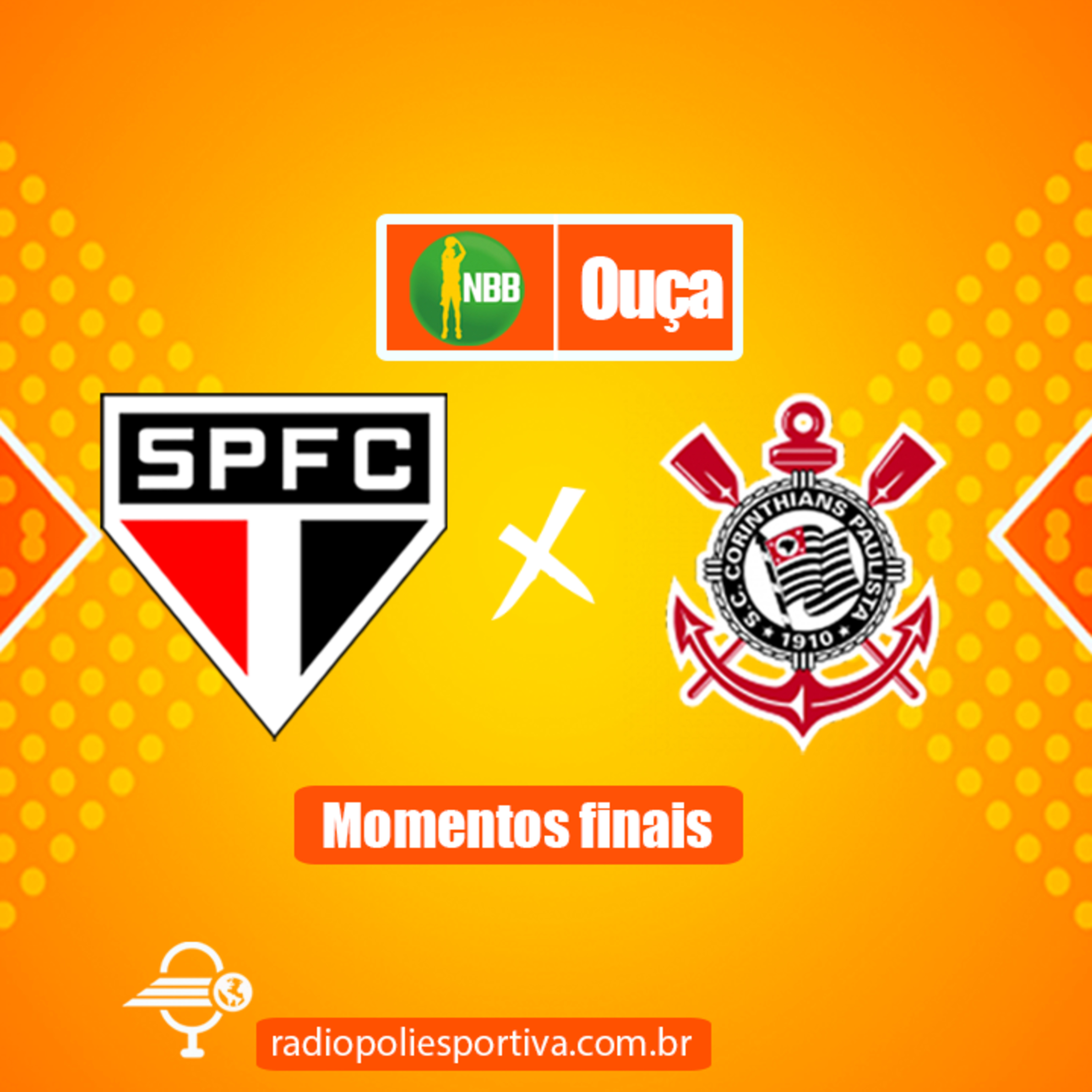 SHOW DE BASQUETE - NBB 2021 2022 - TURNO #2 - RODADA #20 - MOMENTOS FINAIS DE SÃO PAULO 88 X 67 CORINTHIANS episode artwork