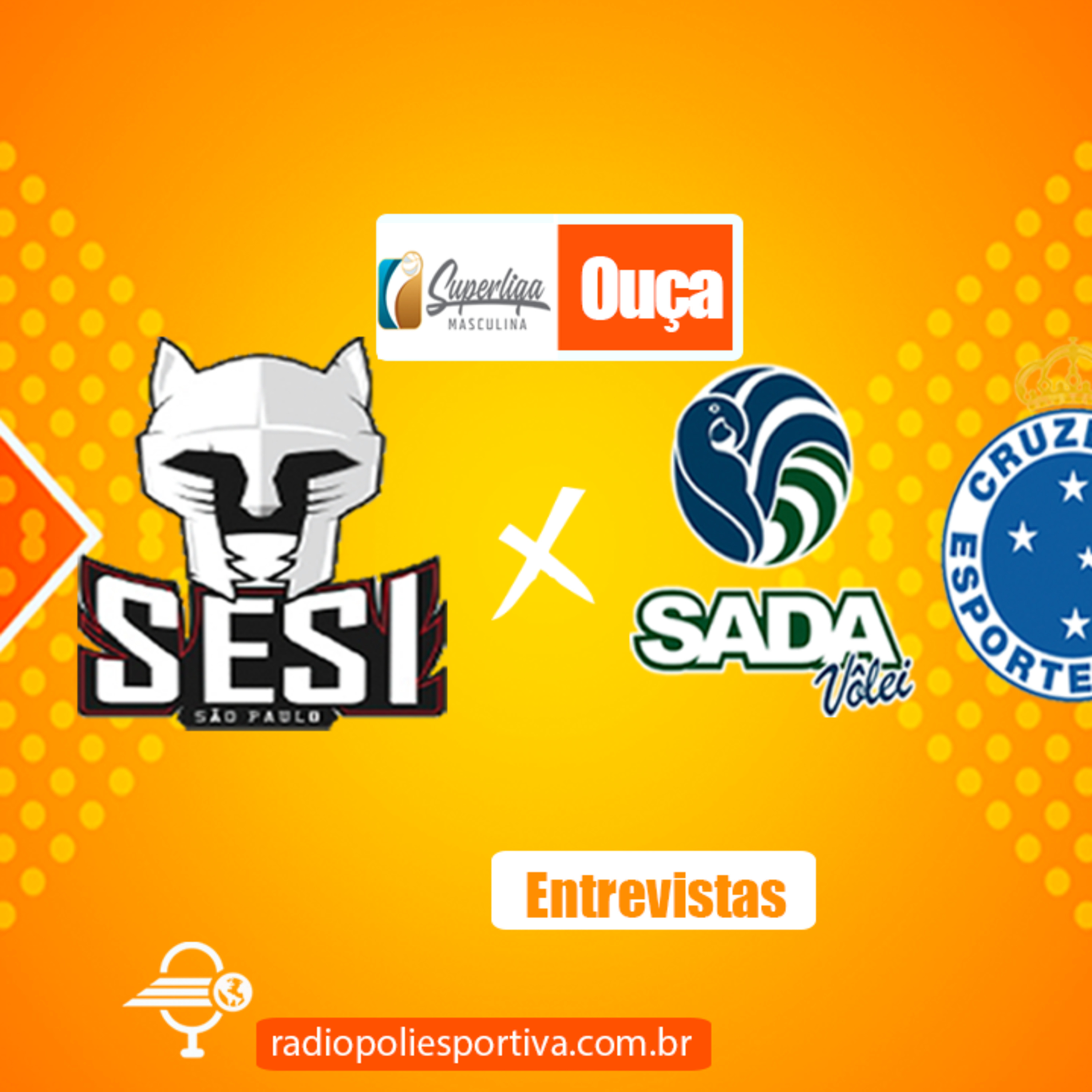 JORNADA DO VÔLEI - SUPERLIGA MASCULINA DE VÔLEI 2021 2022 - SEMIFINAL - JOGO #2 - ENTREVISTAS PÓS JOGO DE SESI-SP 0 X 3 SADA CRUZEIRO episode artwork