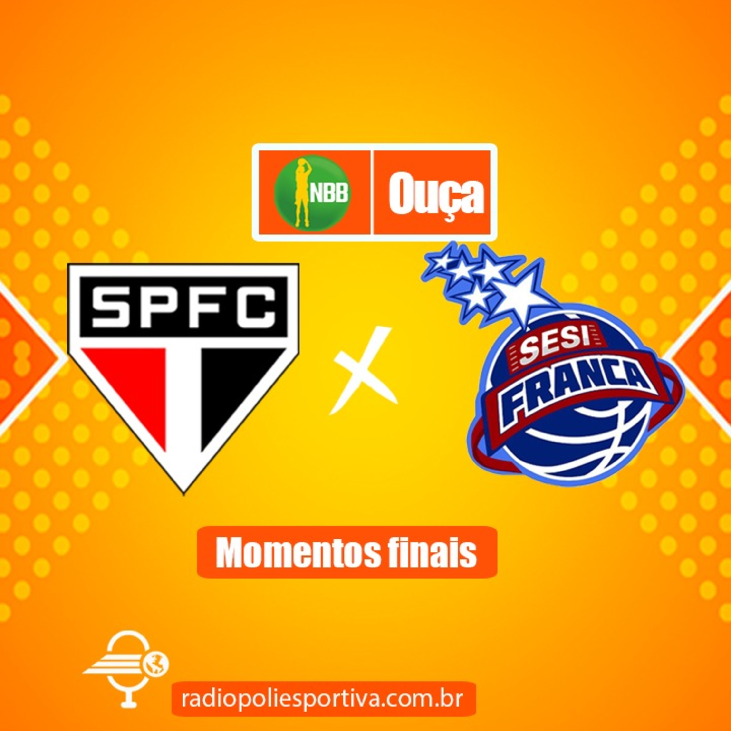 SHOW DE BASQUETE - NBB 2021 2022 - SEGUNDO TURNO - SEMANA #23 - MOMENTOS FINAIS DE SÃO PAULO 66 X 81 SESI FRANCA episode artwork