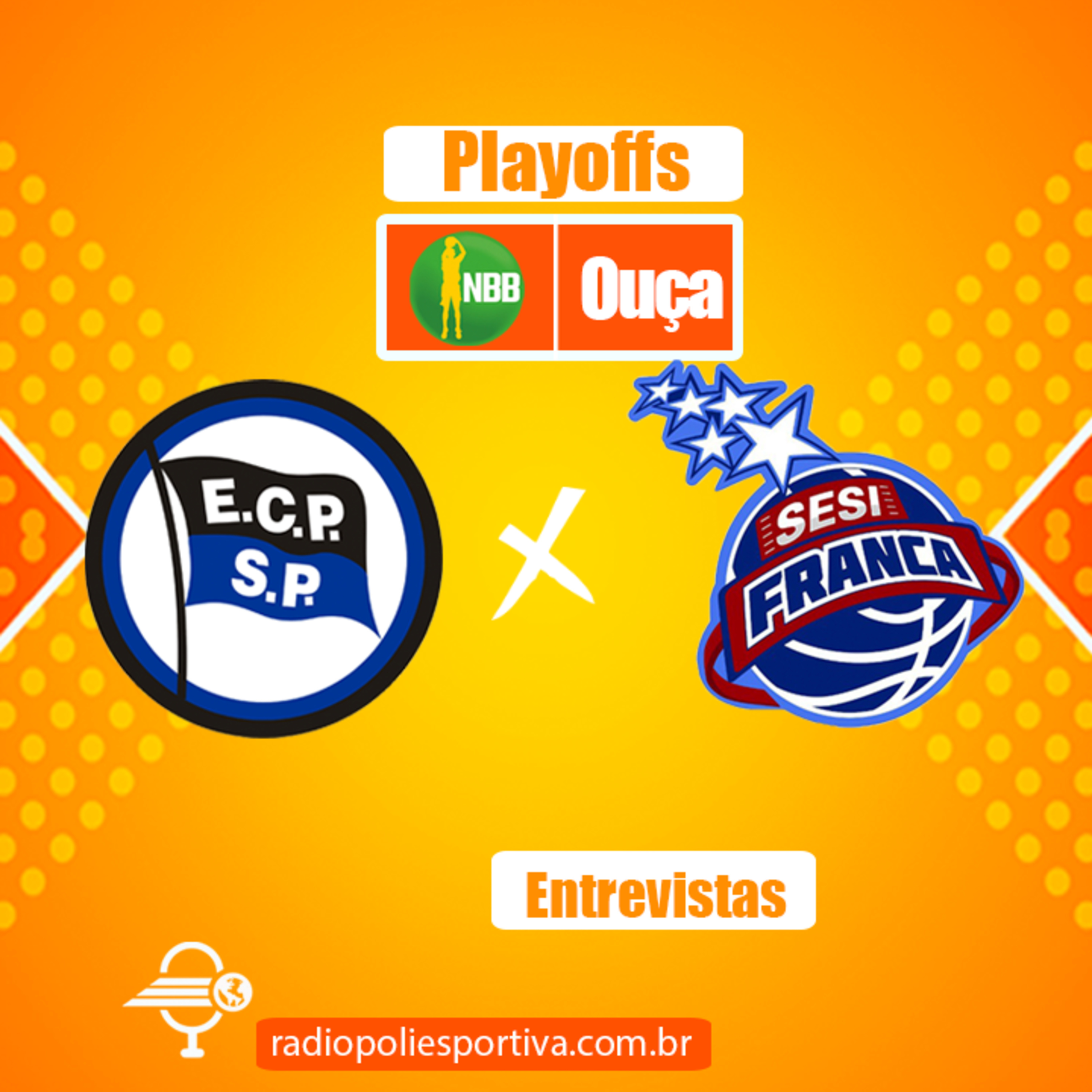 SHOW DE BASQUETE - NBB 2021 2022 - QUARTAS DE FINAL - JOGO #2 - ENTREVISTAS PÓS JOGO DE PINHEIROS 84 X 92 SESI FRANCA episode artwork