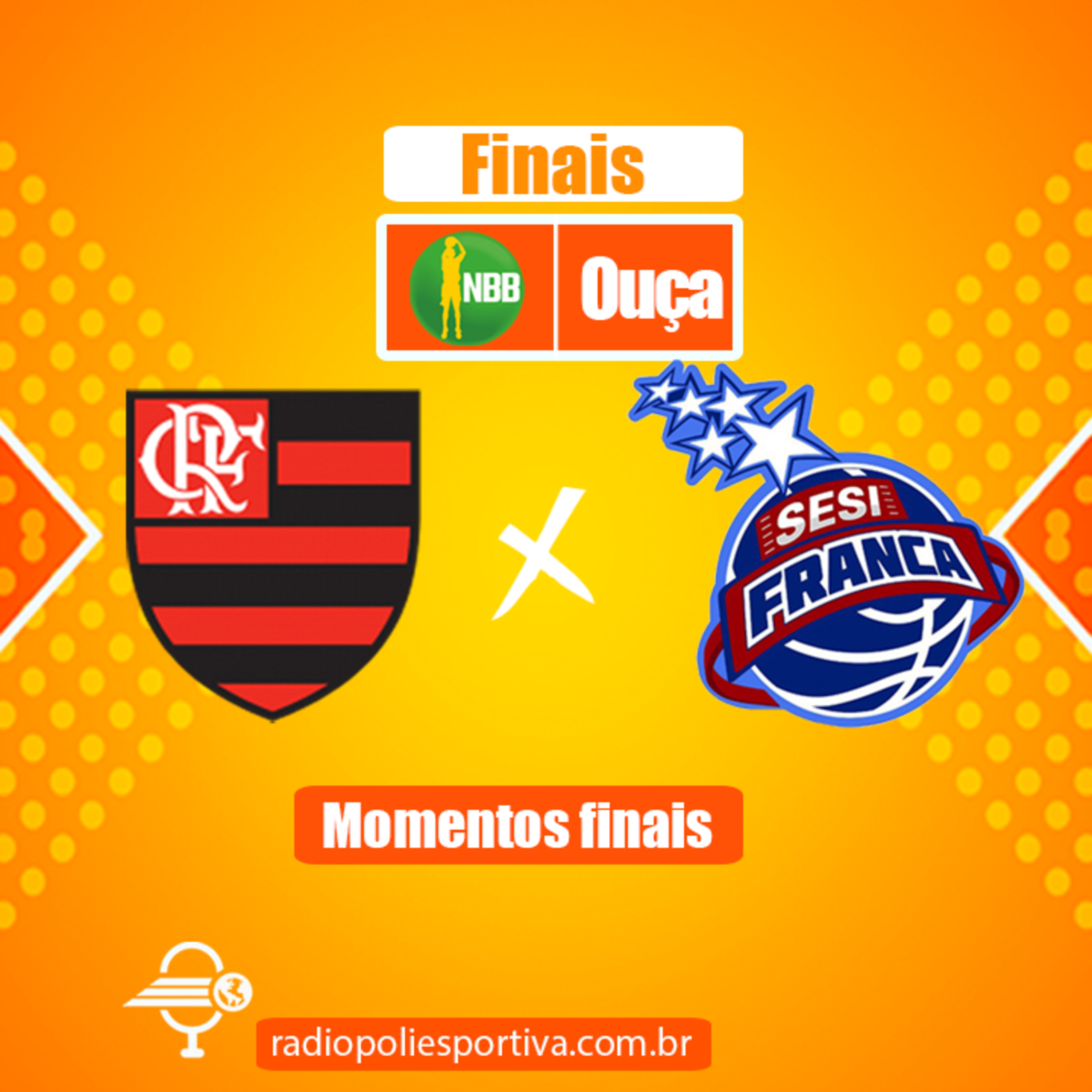 SHOW DE BASQUETE - NBB 2021 2022 - FINAIS - JOGO #2 - MOMENTOS FINAIS DE FLAMENGO 62 X 64 SESI FRANCA episode artwork