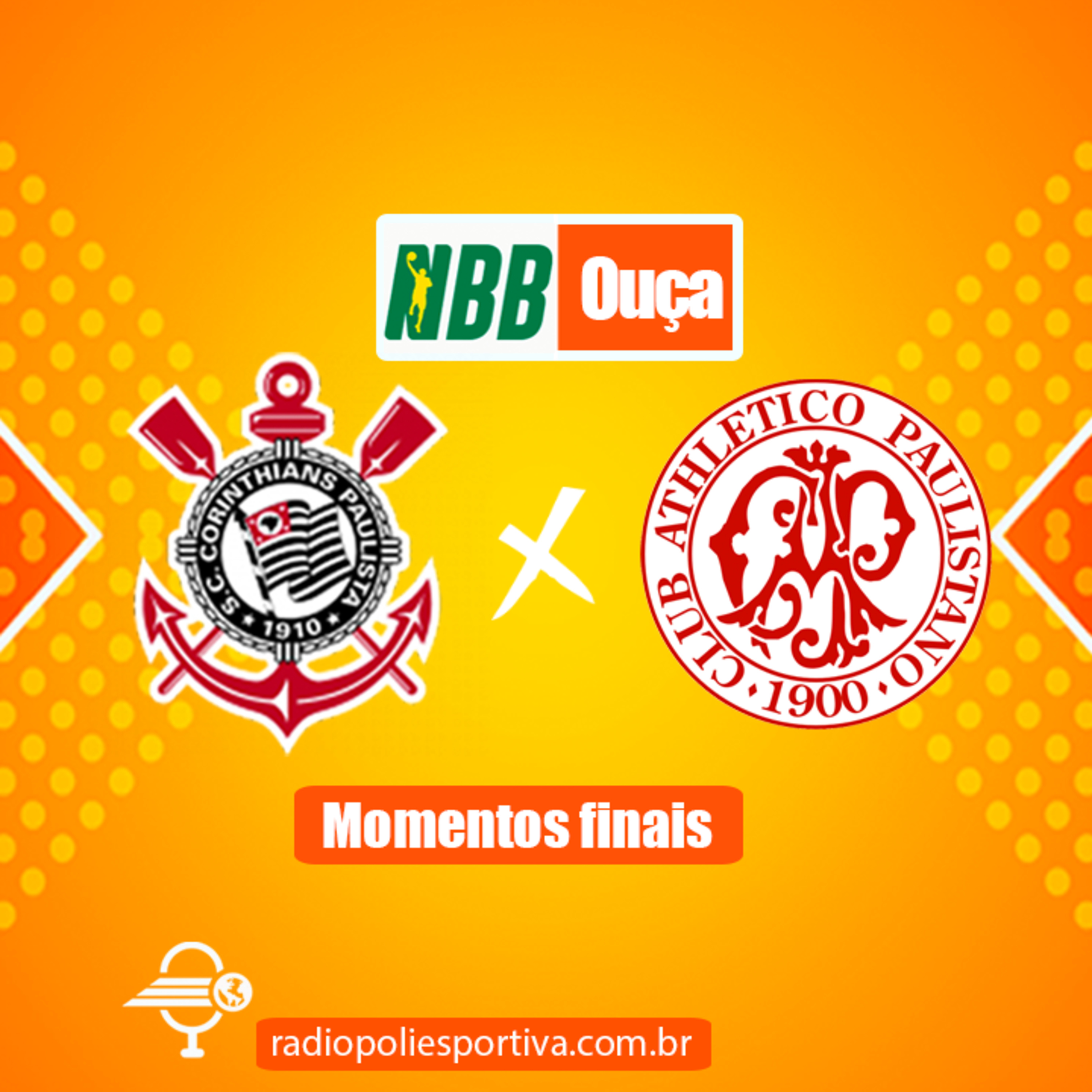 SHOW DE BASQUETE - NBB #15 2022/23 - RODADA #2 - MOMENTOS FINAIS DE CORINTHIANS 61 X 57 PAULISTANO episode artwork