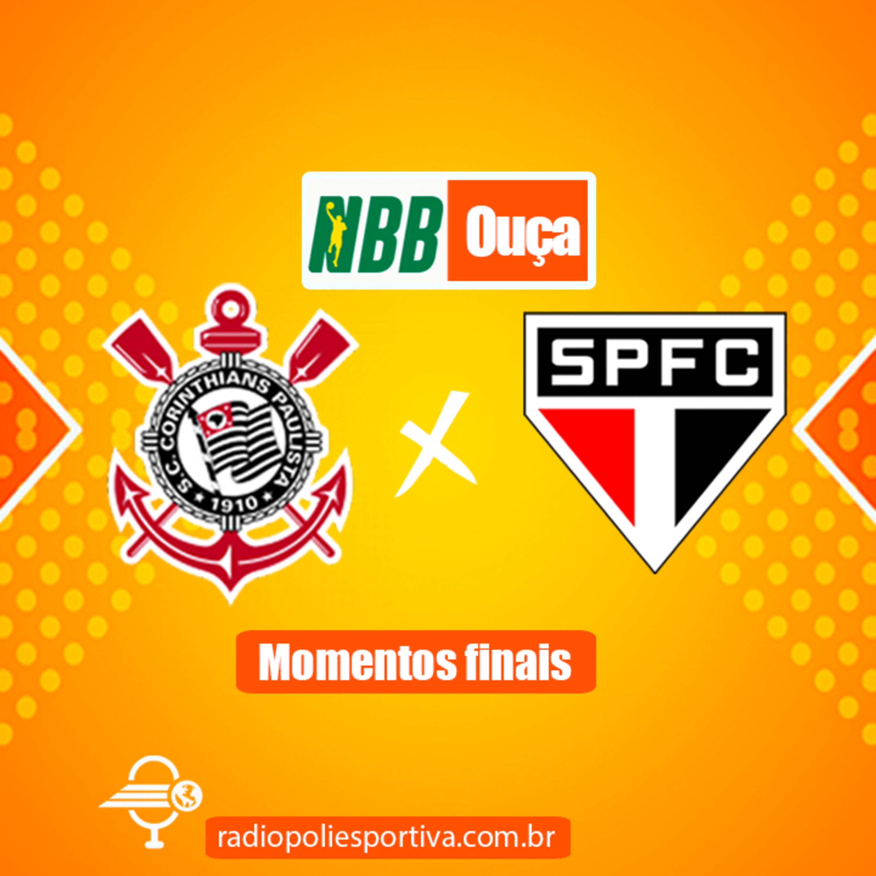 SHOW DE BASQUETE - NBB #15 2022/23 - RODADA #14 - TURNO #2 - MOMENTOS FINAIS DE CORINTHIANS 73 X 85 SÃO PAULO episode artwork