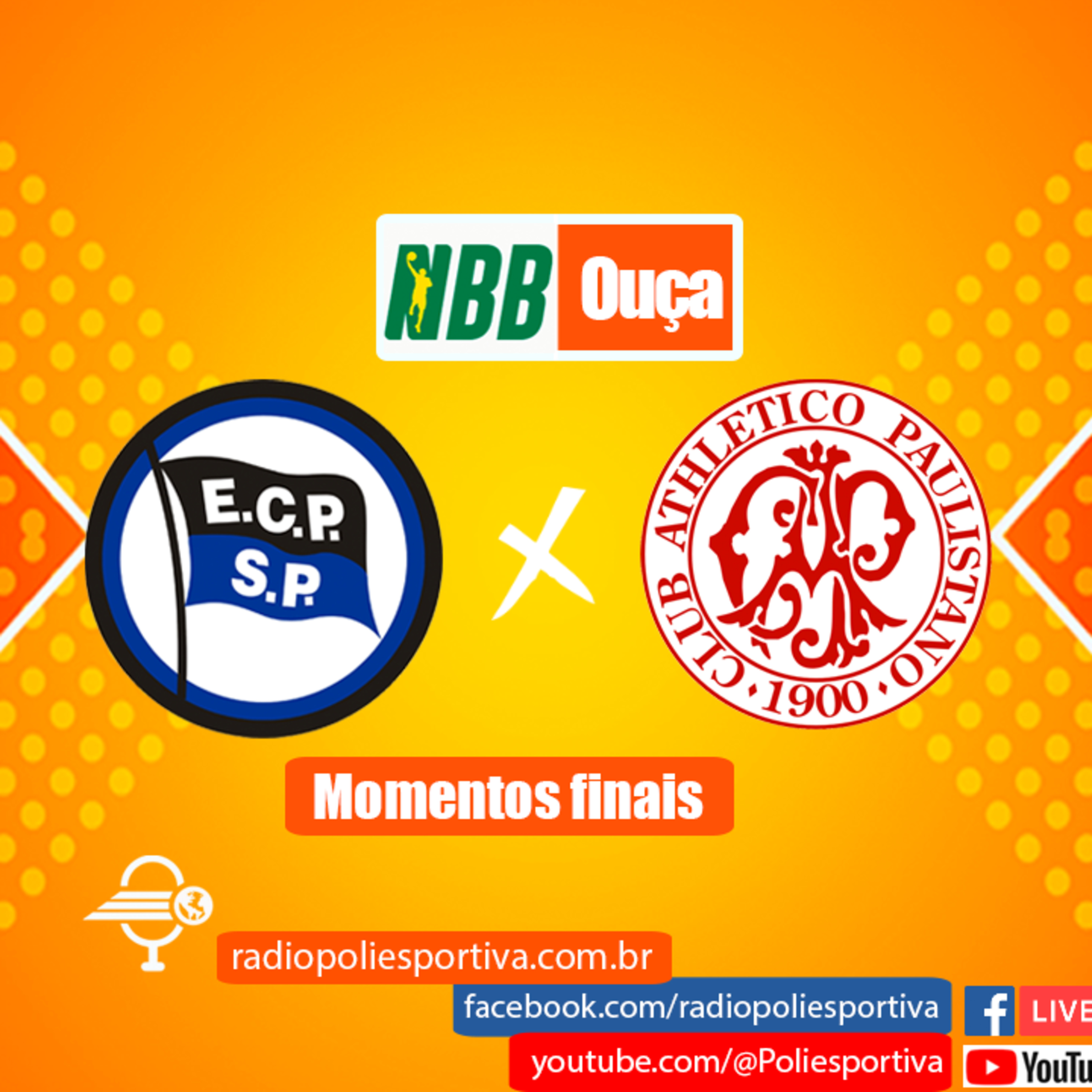 SHOW DE BASQUETE - NBB 15 2022/23 - RODADA #16 - MOMENTOS FINAIS DE PINHEIROS 67 X 74 PAULISTANO episode artwork