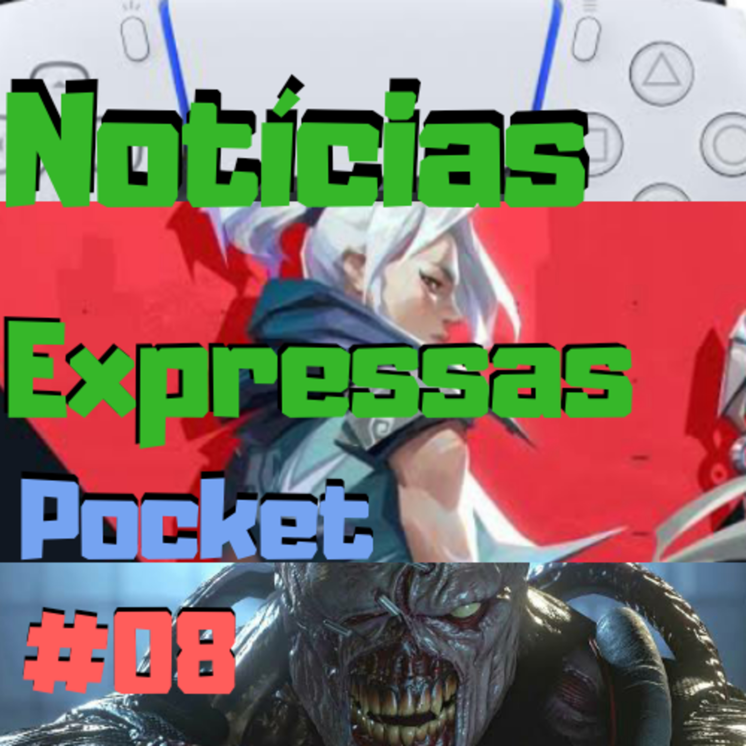 Noticias Expressas Poket #8 (Dualsense, Valorant e mais) episode artwork