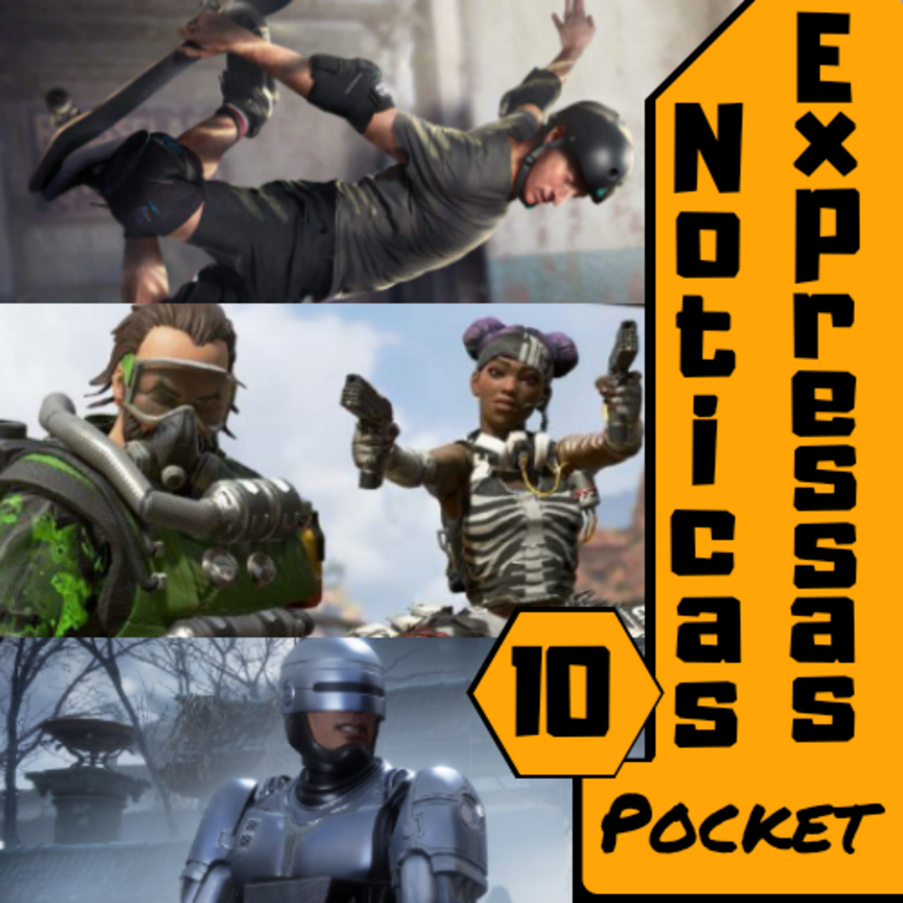 noticias expressas poket #10 (tony hawk, apex e novidades no mk 11) episode artwork