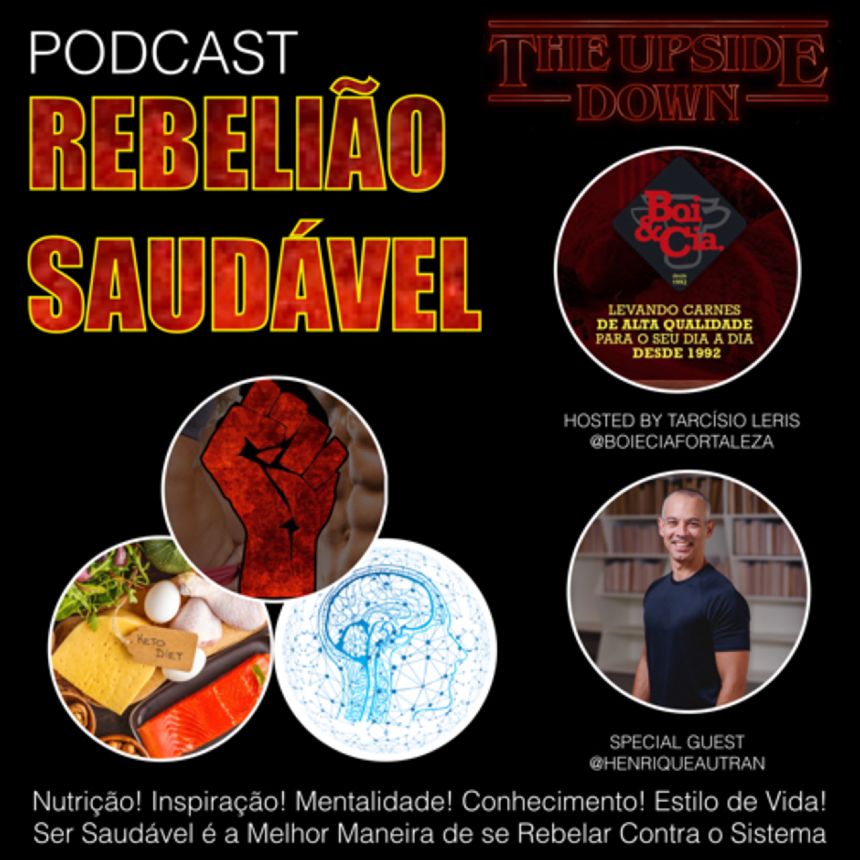 The Upside Down: Proteína & Saúde - Uma Entrevista do Boi & Cia Fortaleza episode artwork