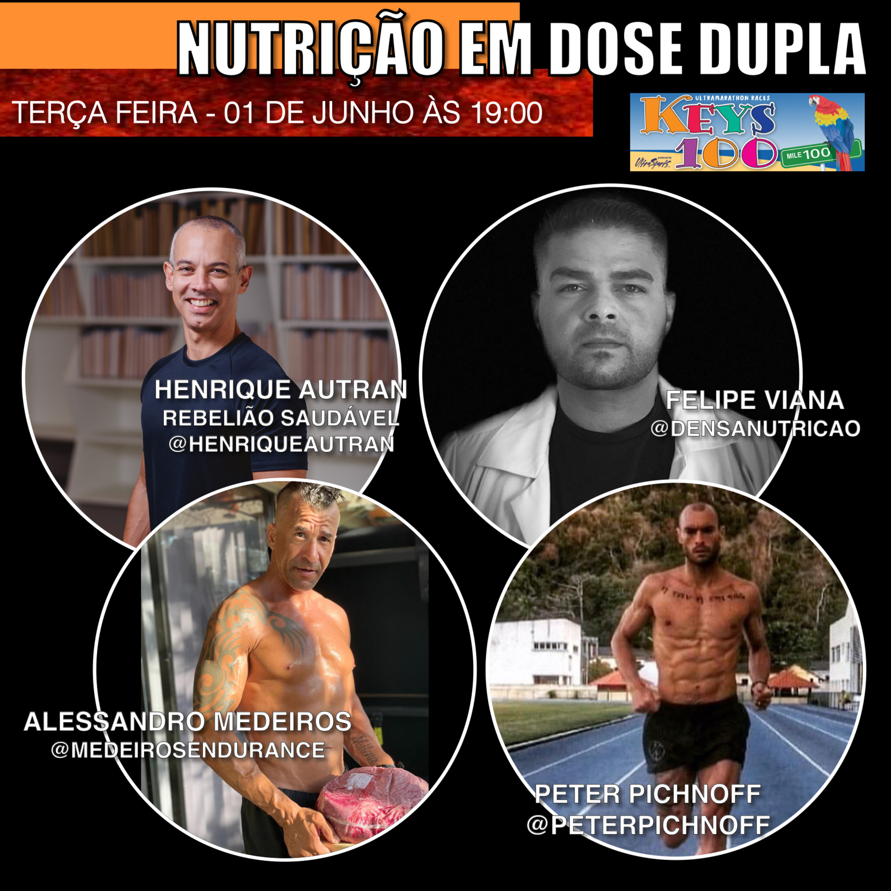 Nutrição em Dose Dupla: Key West 100 Miles, Dieta Carnívora e Perfomance episode artwork
