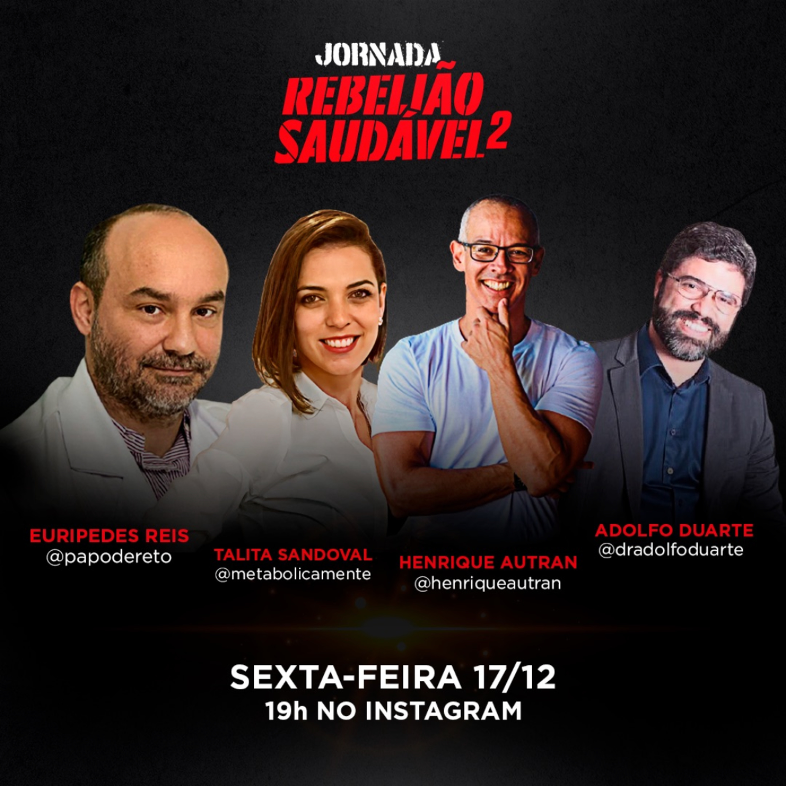 Jornada Rebelião Saudável 2.0: Talita Sandoval, Eurípedes dos Reis & Adolfo Duarte episode artwork