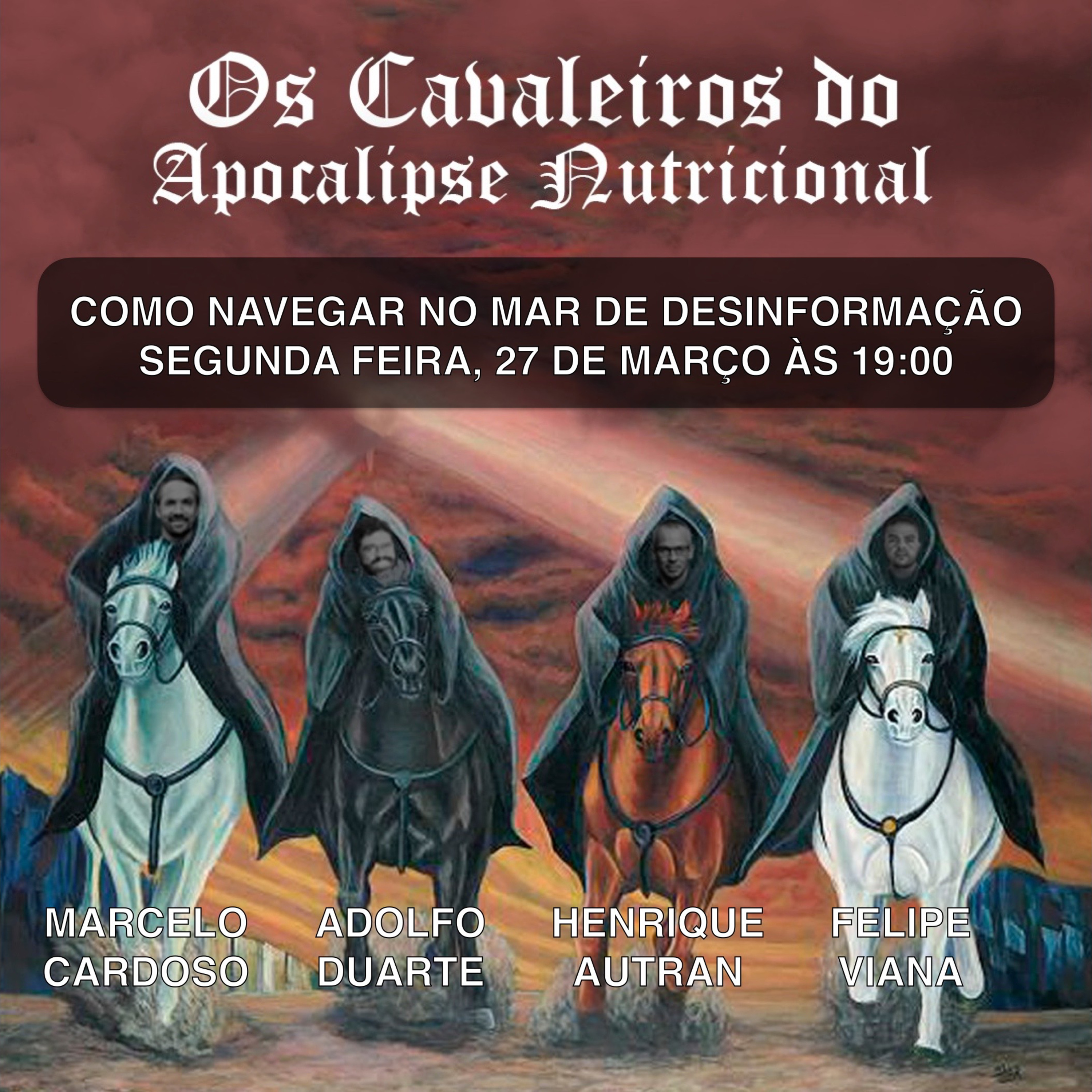 Os 4 Cavaleiros do Apocalipse Nutricional: Ciência e Fake News episode artwork