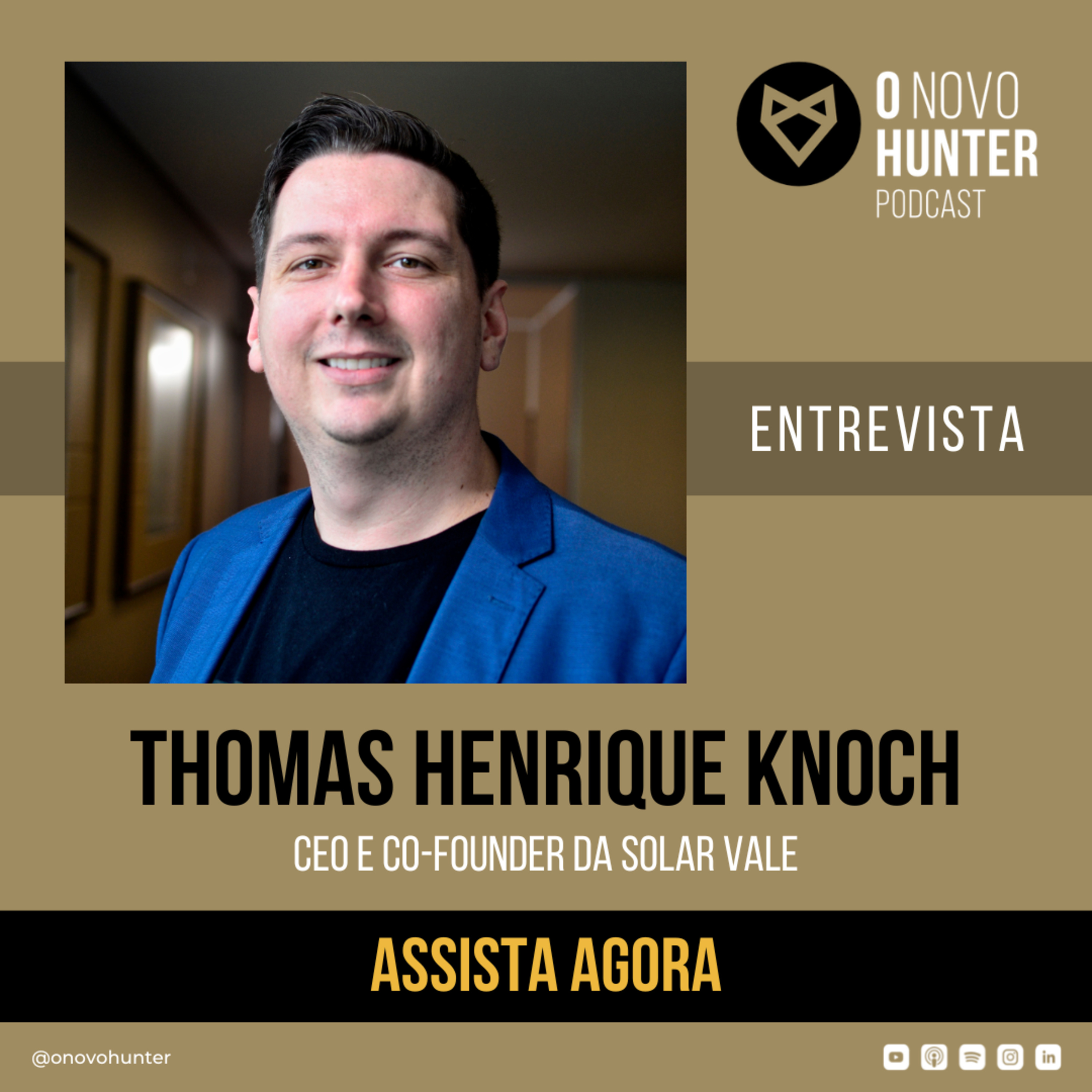 O Novo Hunter - Episódio #26 - Thomas Henrique Knoch episode artwork