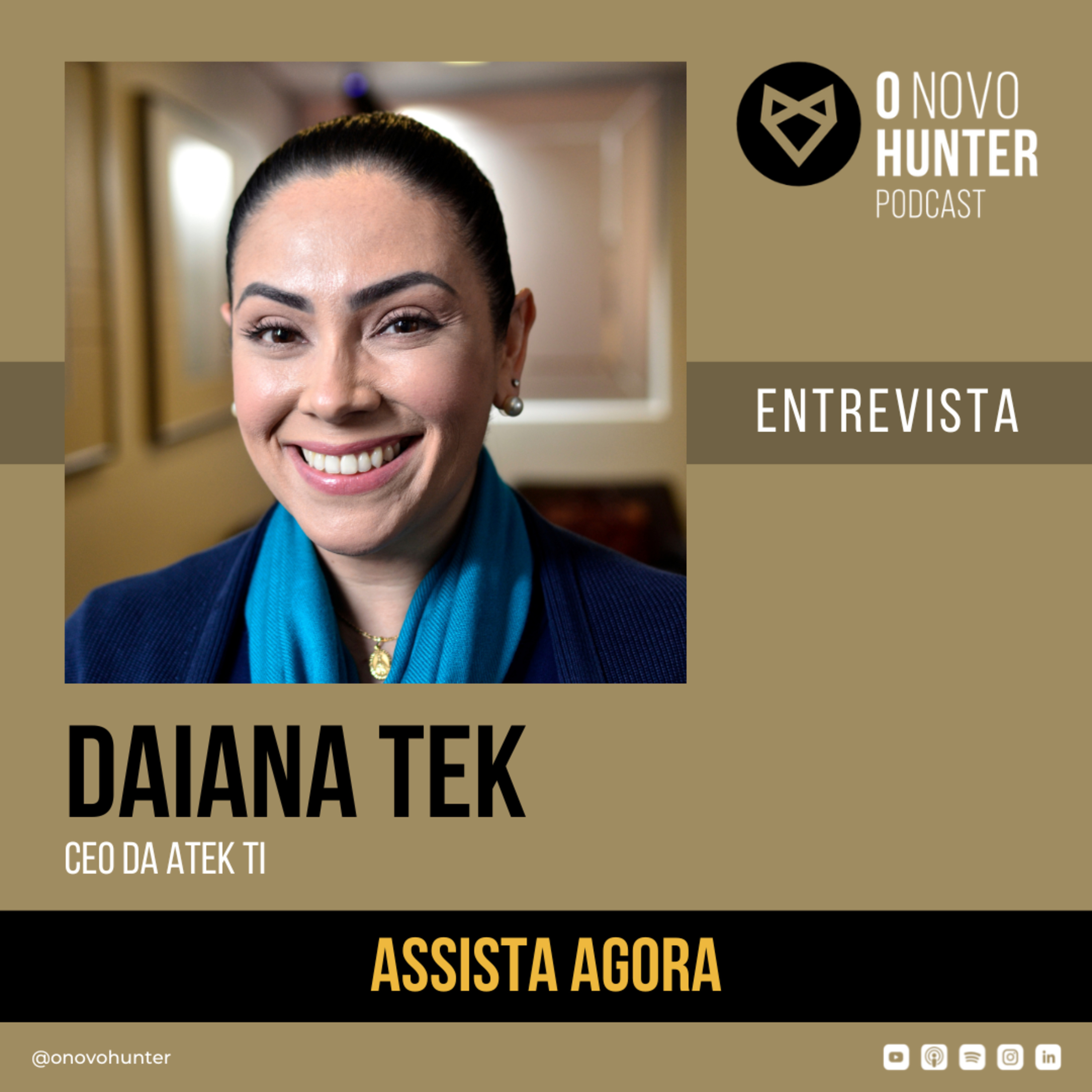 O Novo Hunter - Episódio #21 - Daiana Tek episode artwork