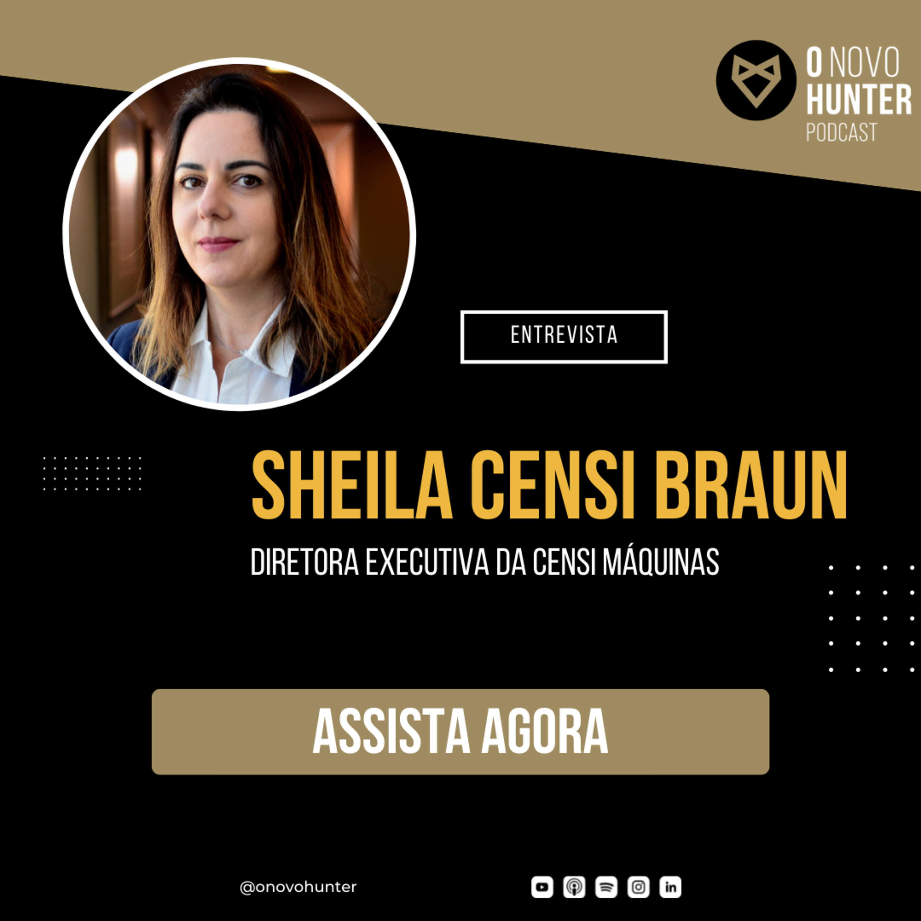 O Novo Hunter Episódio #13 - Entrevista com Sheila Censi Braun episode artwork