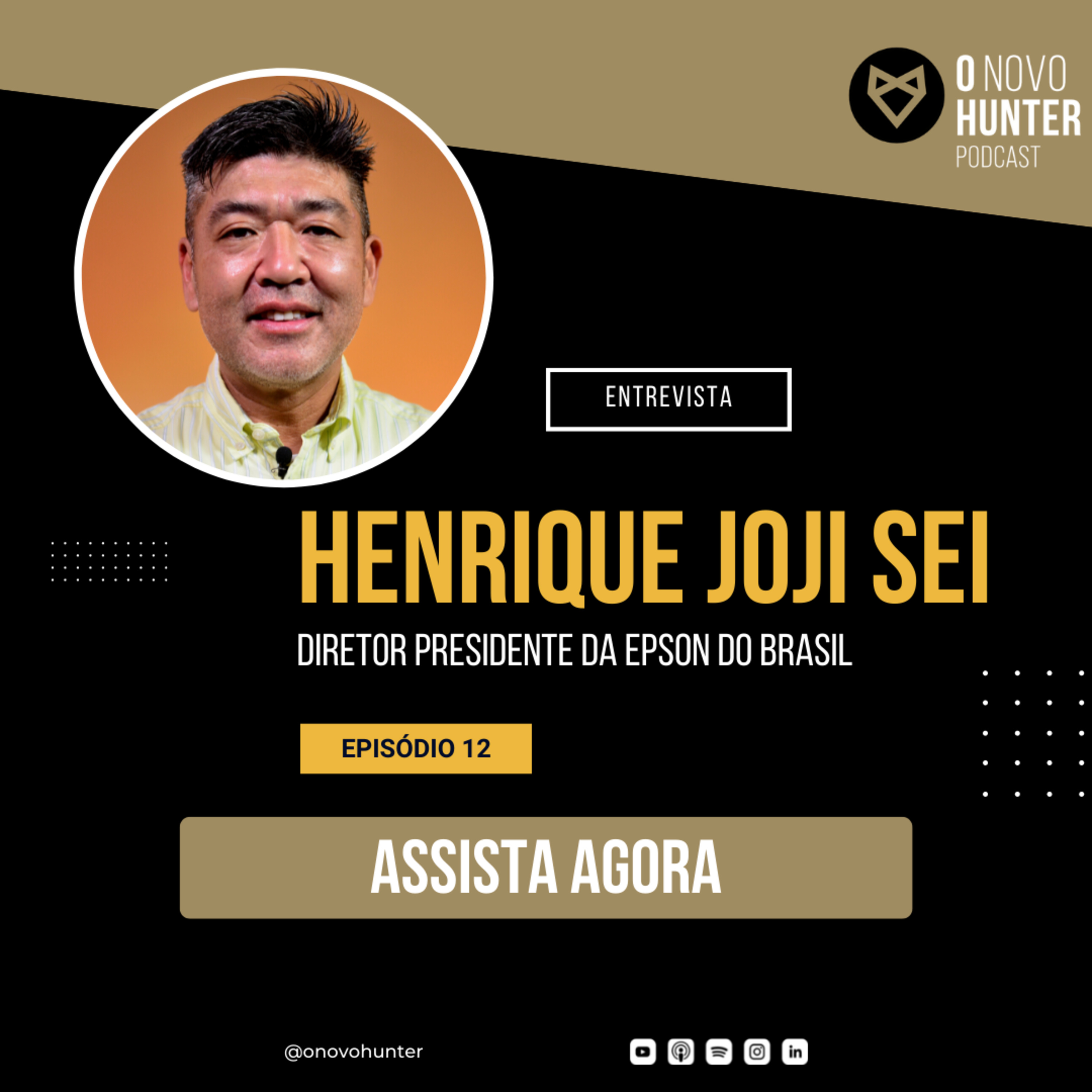 O Novo Hunter Episódio #12 - Entrevista com Henrique Joji Sei episode artwork