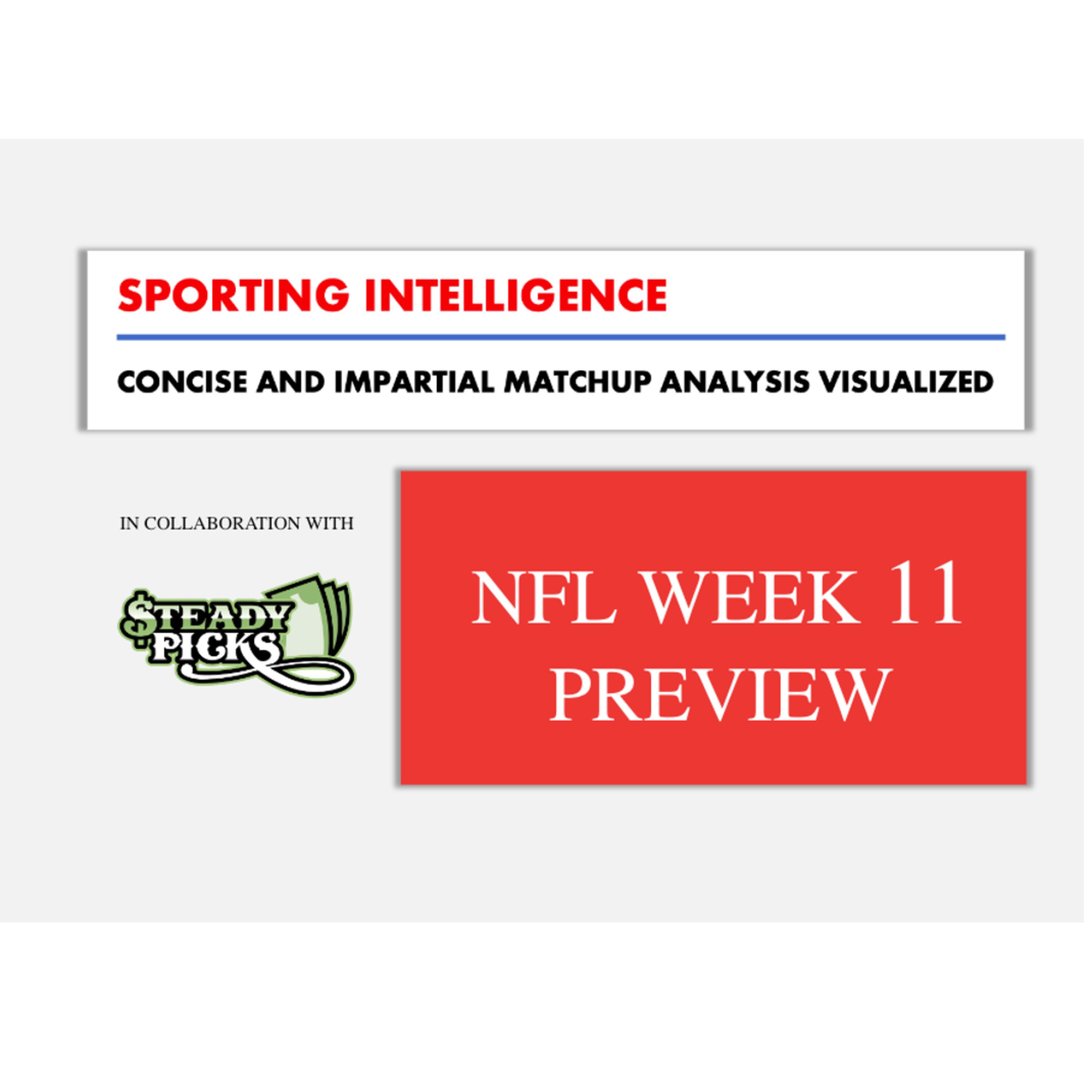 Sporting Intelligence - Week 11 NFL Preview episode artwork