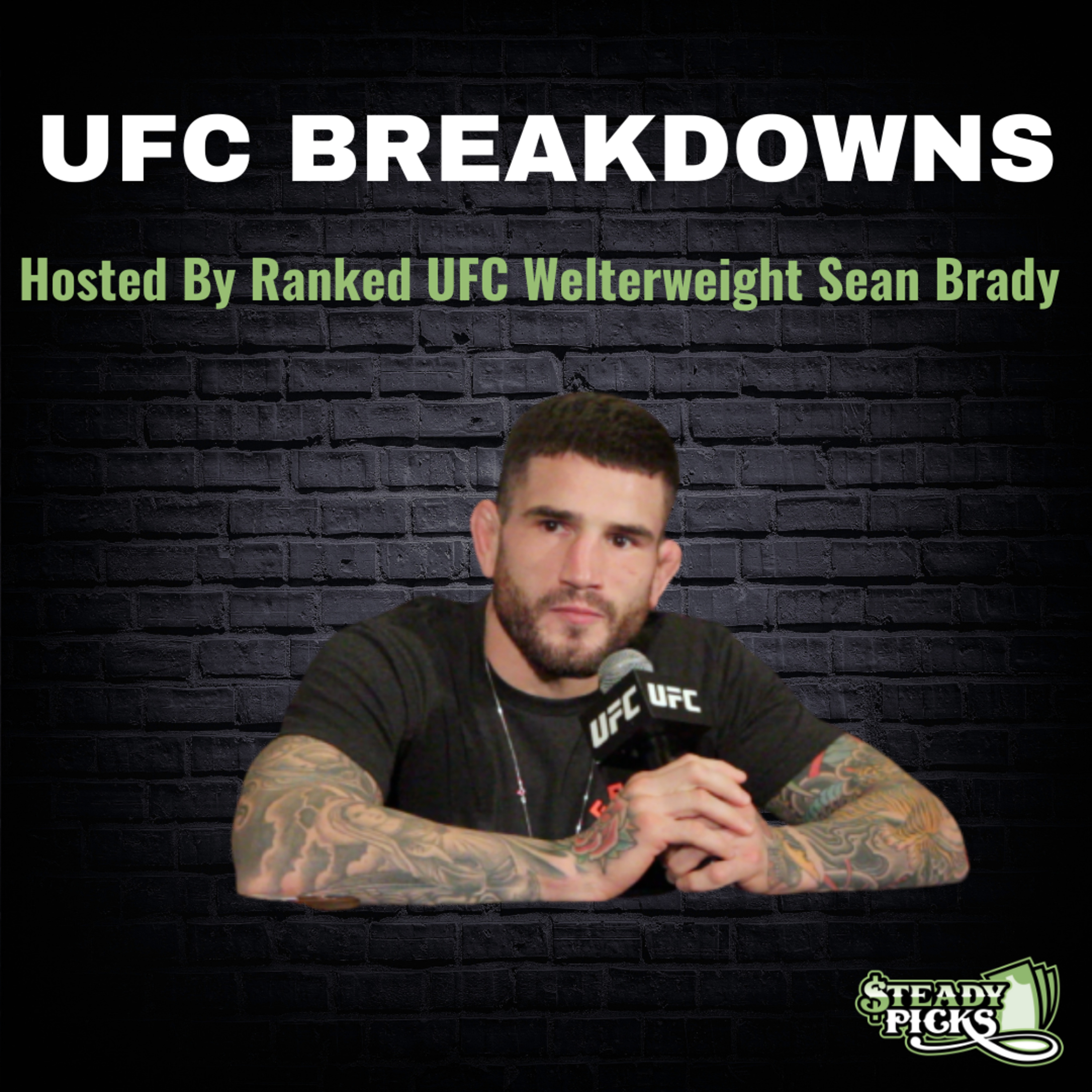UFC Fight Night Breakdown (Strickland vs. Cannonier) - Hosted By Ranked UFC Welterweight Sean Brady episode artwork