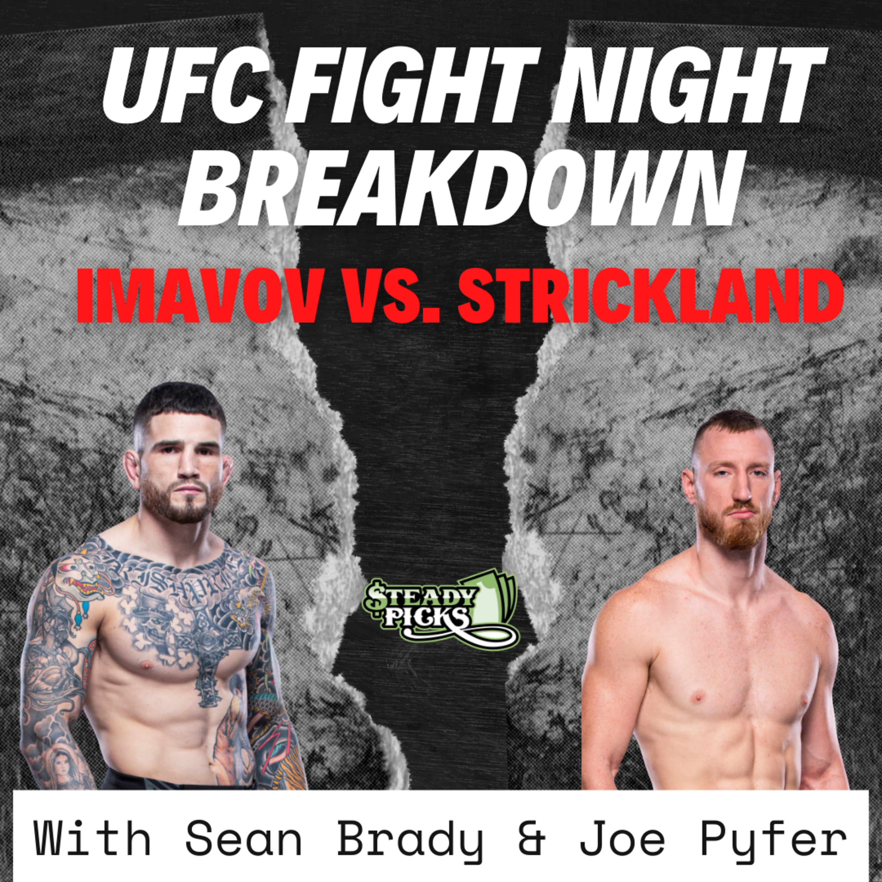 Sean Brady & Joe Pyfer Breakdown UFC Fight Night Imavov vs. Strickland | Picks & Predictions episode artwork