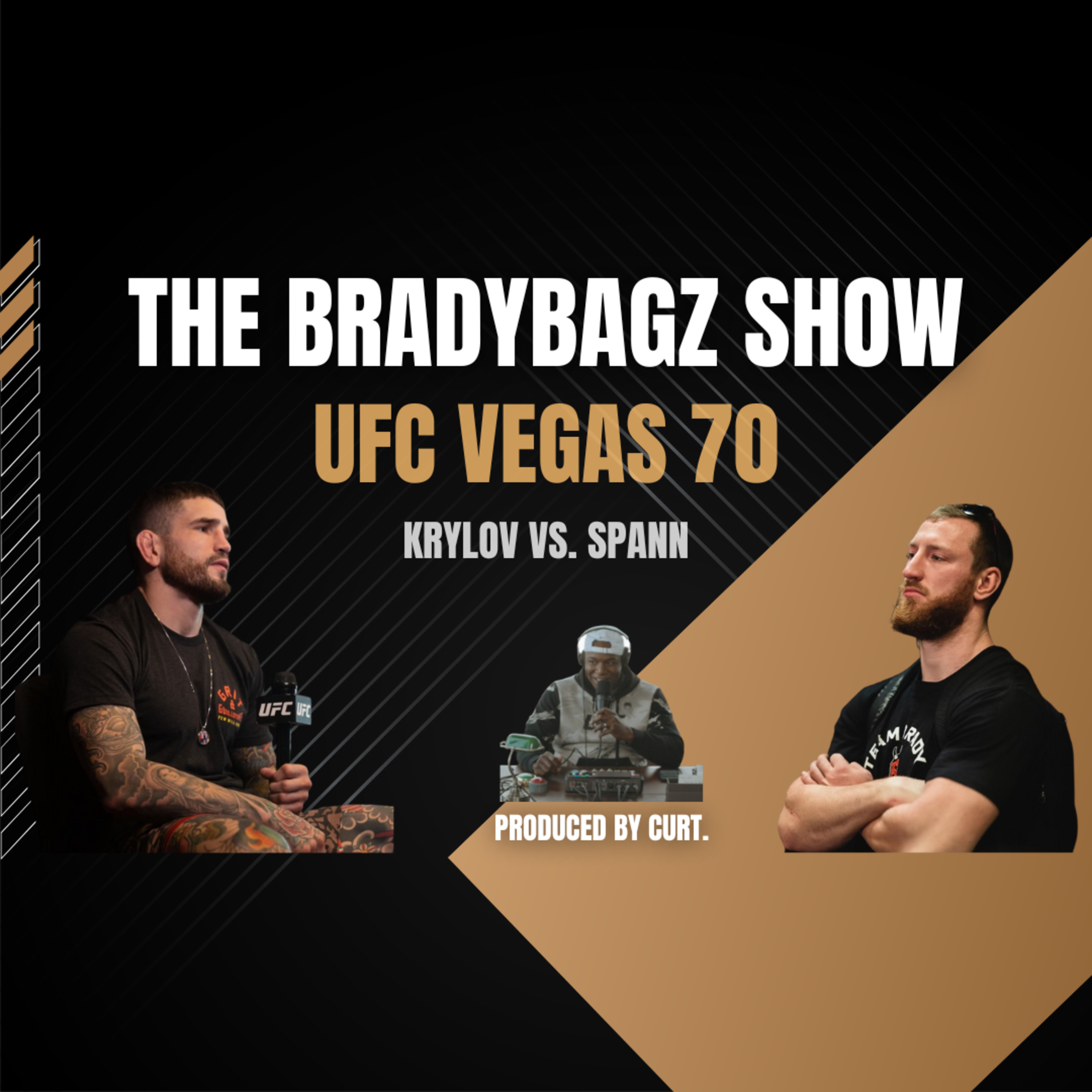 The BradyBagz Show - UFC Vegas 70 Picks & More with Sean Brady, Joe Pyfer, & Curt episode artwork