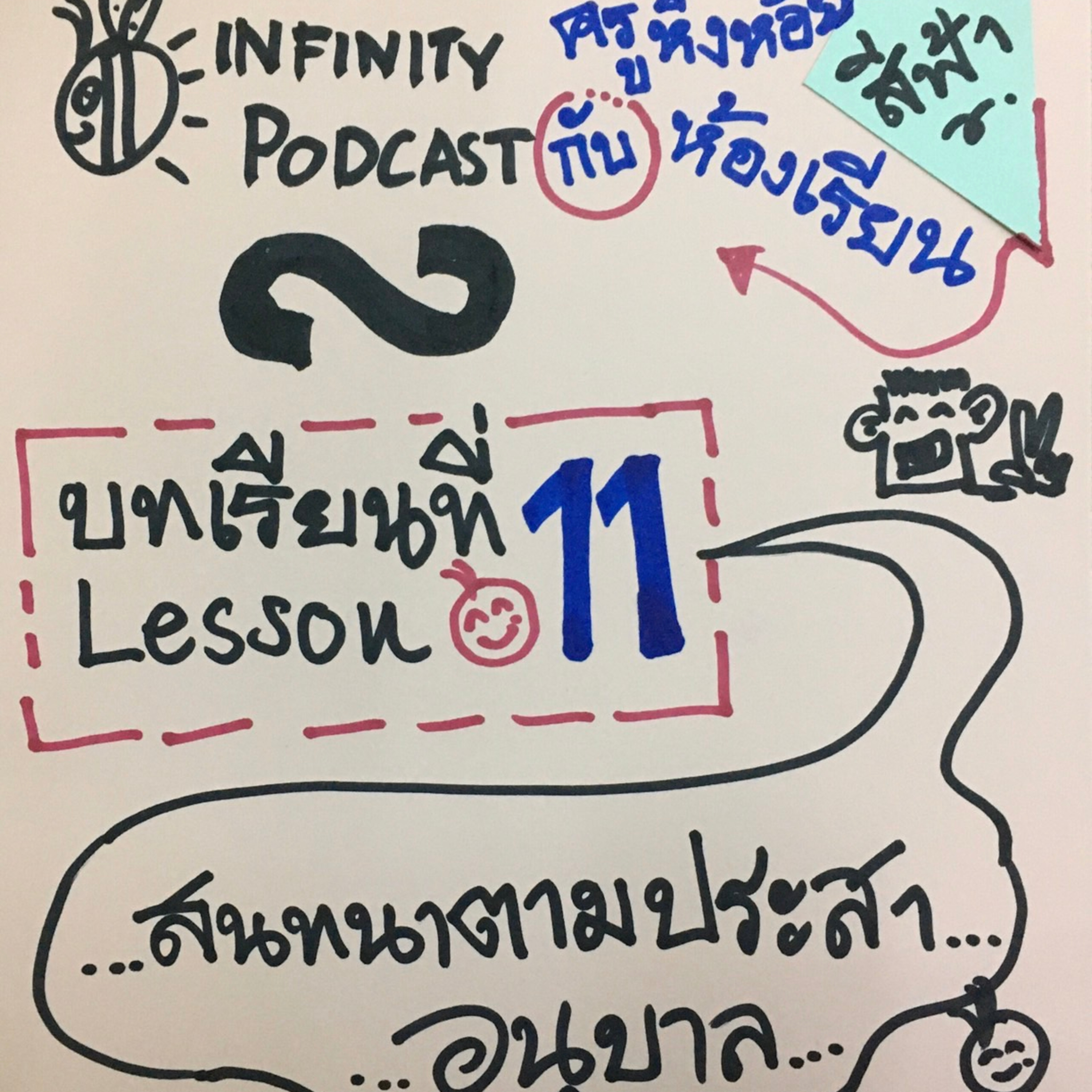 ครูหิ่งห้อยกับห้องเรียนสีฟ้า 11: สนทนาตามประสาอนุบาล episode artwork