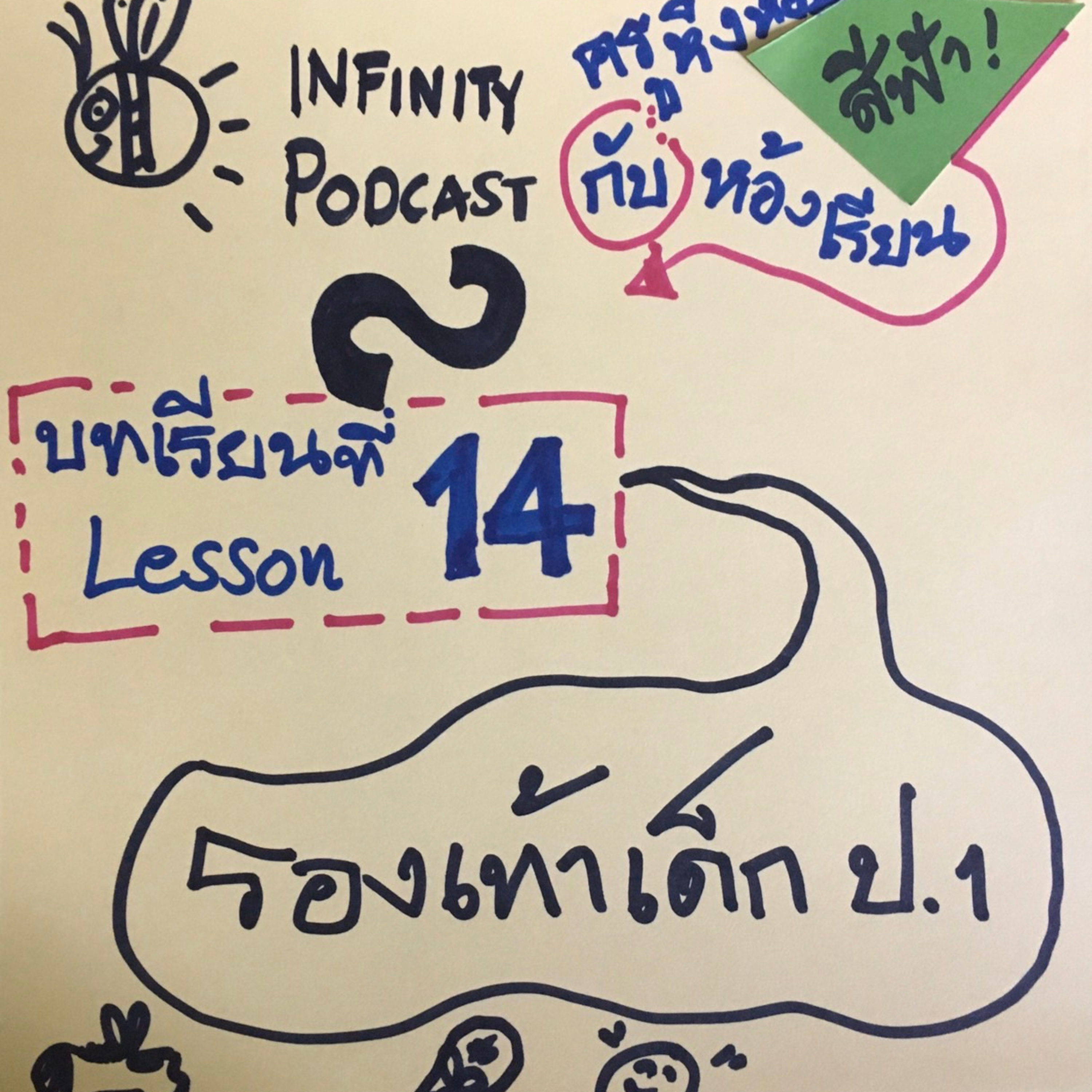ครูหิ่งห้อยกับห้องเรียนสีฟ้า 14: รองเท้าเด็ก ป. 1 episode artwork