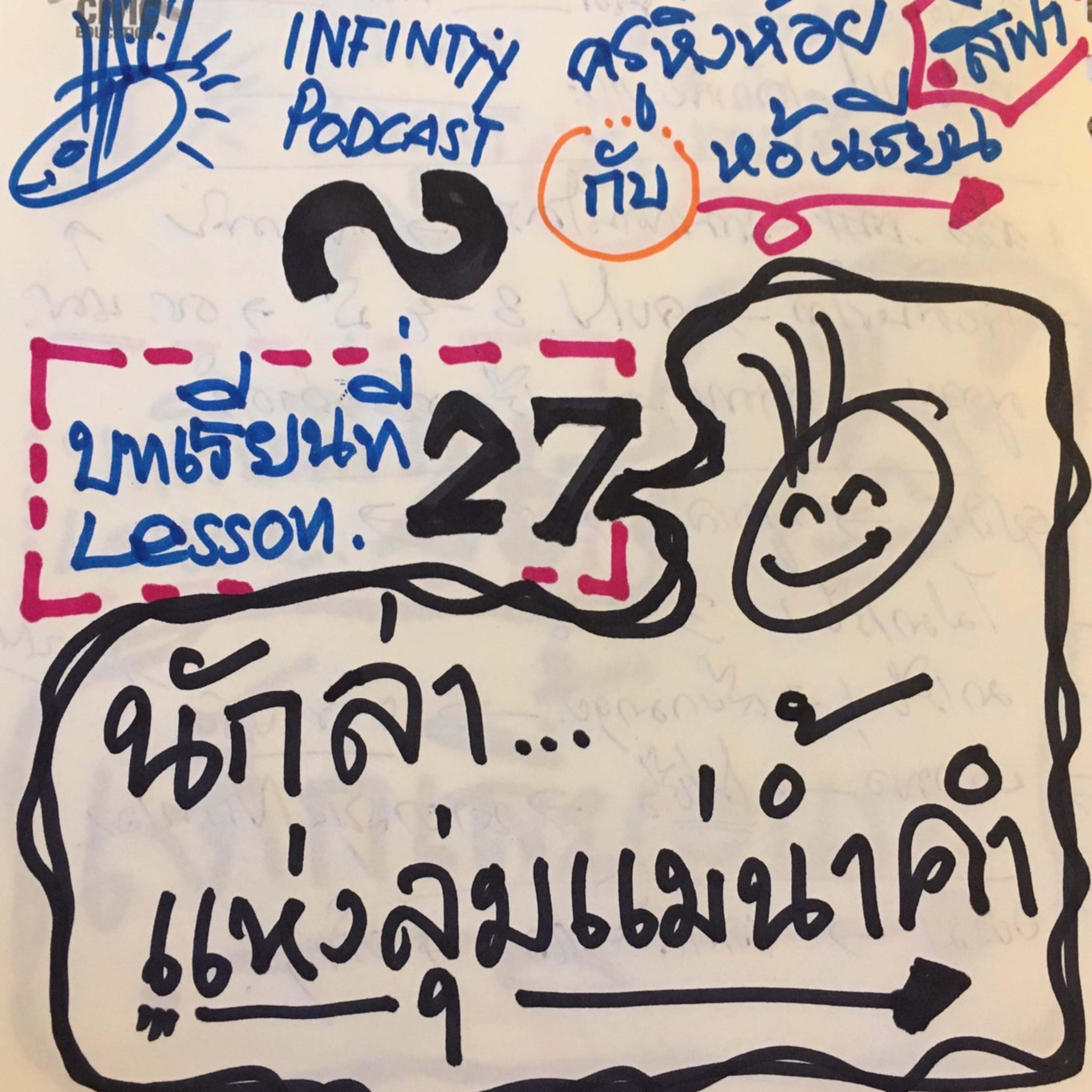 ครูหิ่งห้อยกับห้องเรียนสีฟ้า 27: นักล่าแห่งลุ่มแม่น้ำคำ episode artwork