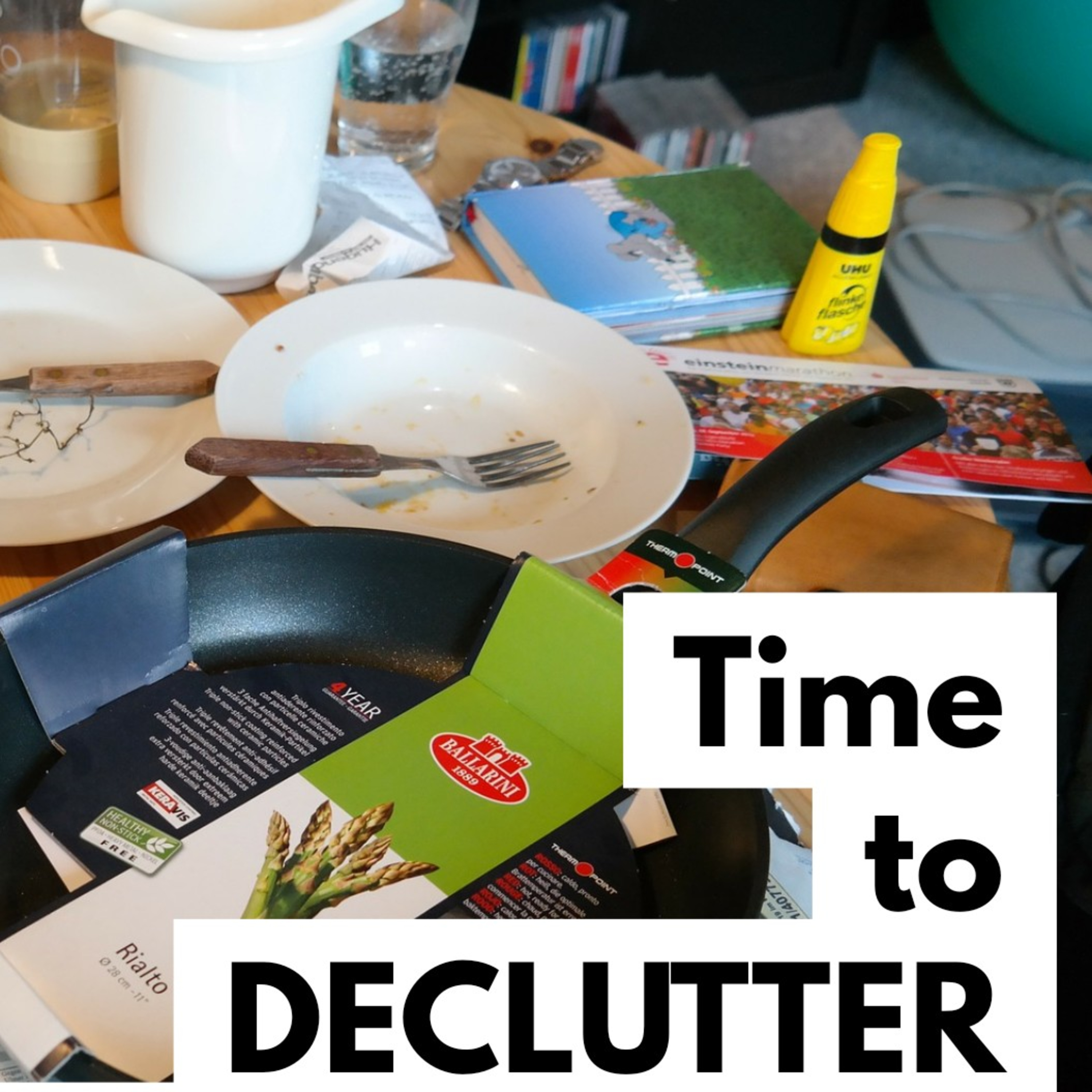 Time⏳to DeClutter✉👗👔🥫 episode artwork