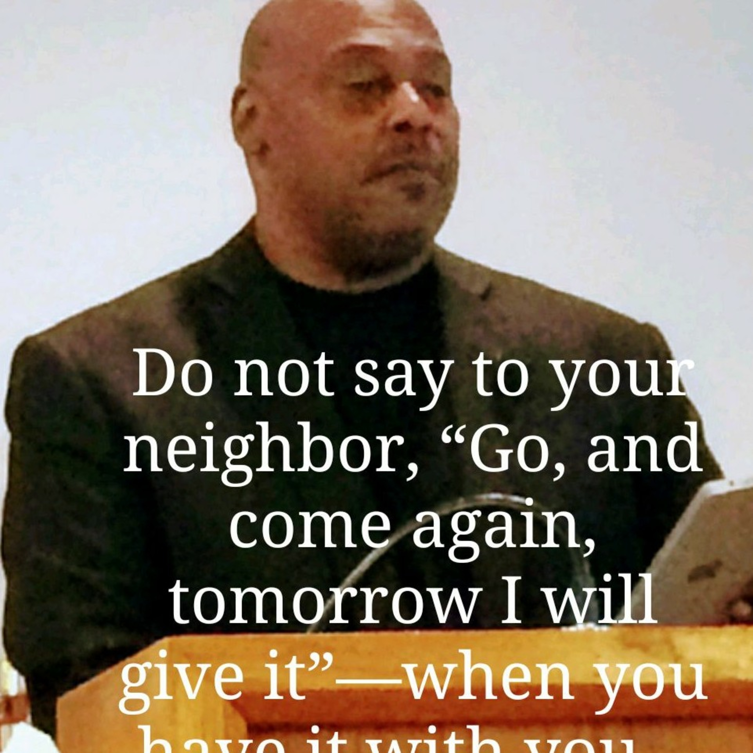 Sunday Sermon: "Give God what he wants" #drjcs2 #witcfc episode artwork