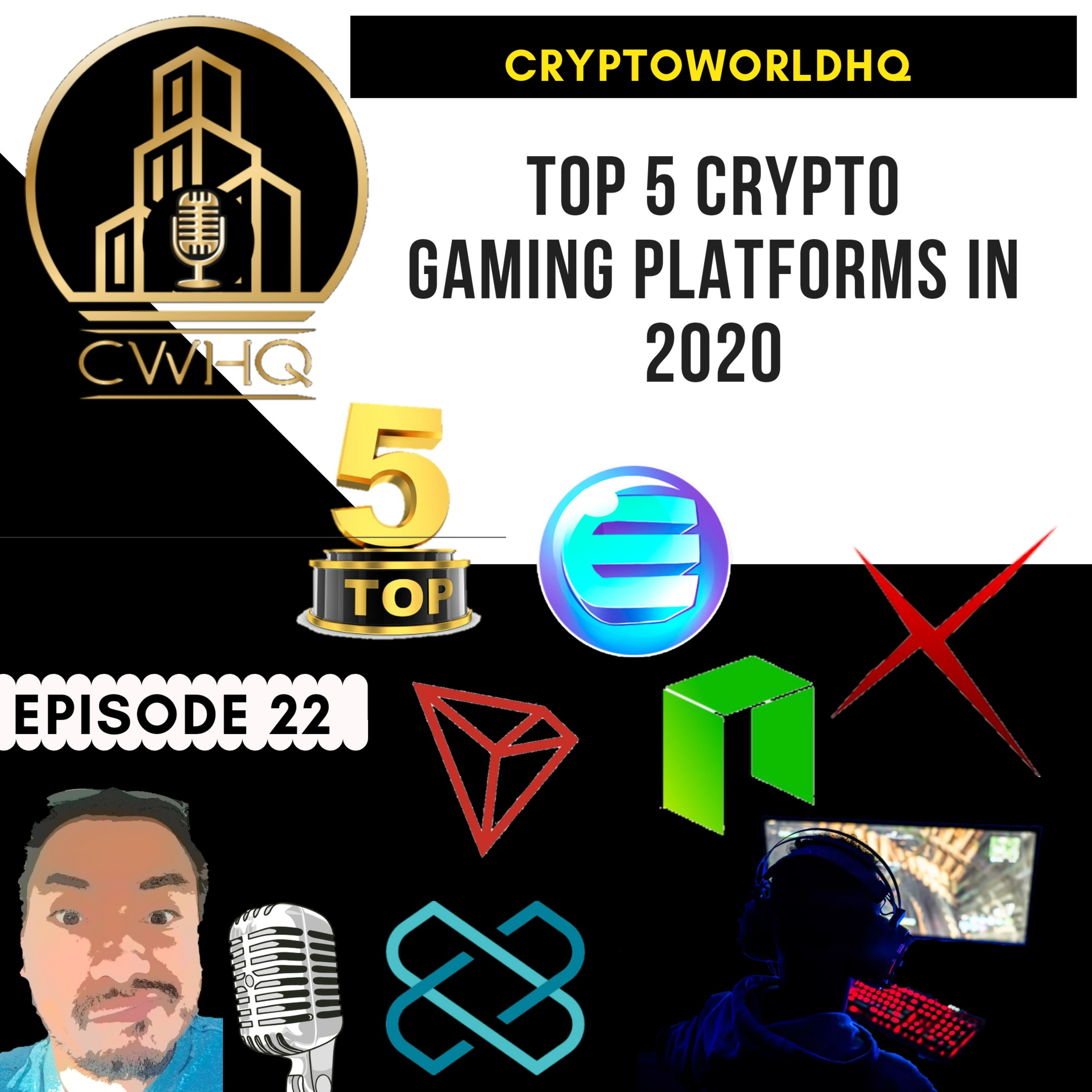 CryptoWolfDen • Top 5 Cryptocurrency Gaming Platforms in 2020 • Listen on  Fountain