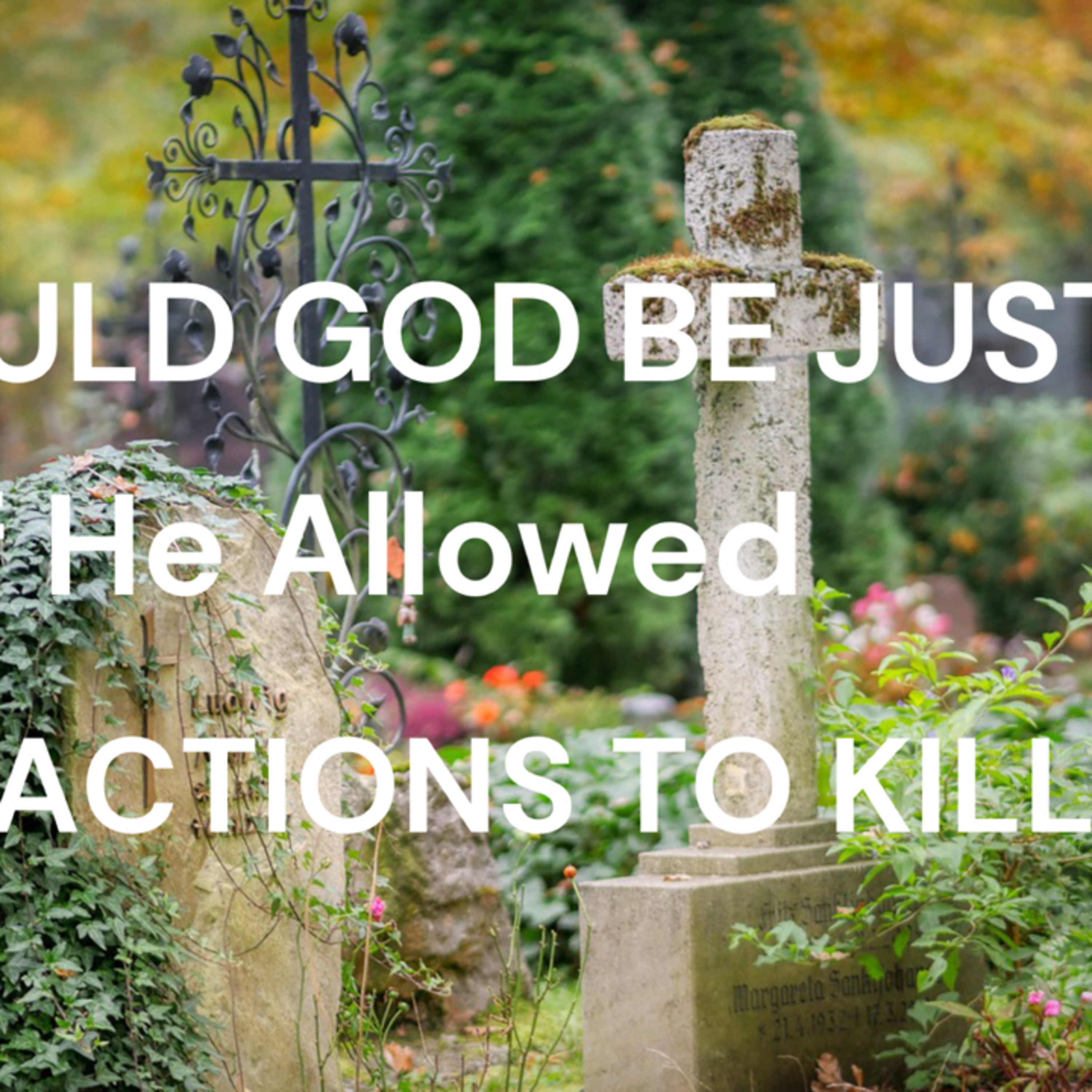 If God Allowed Our Actions To Kill Us Would He Be Just? episode artwork