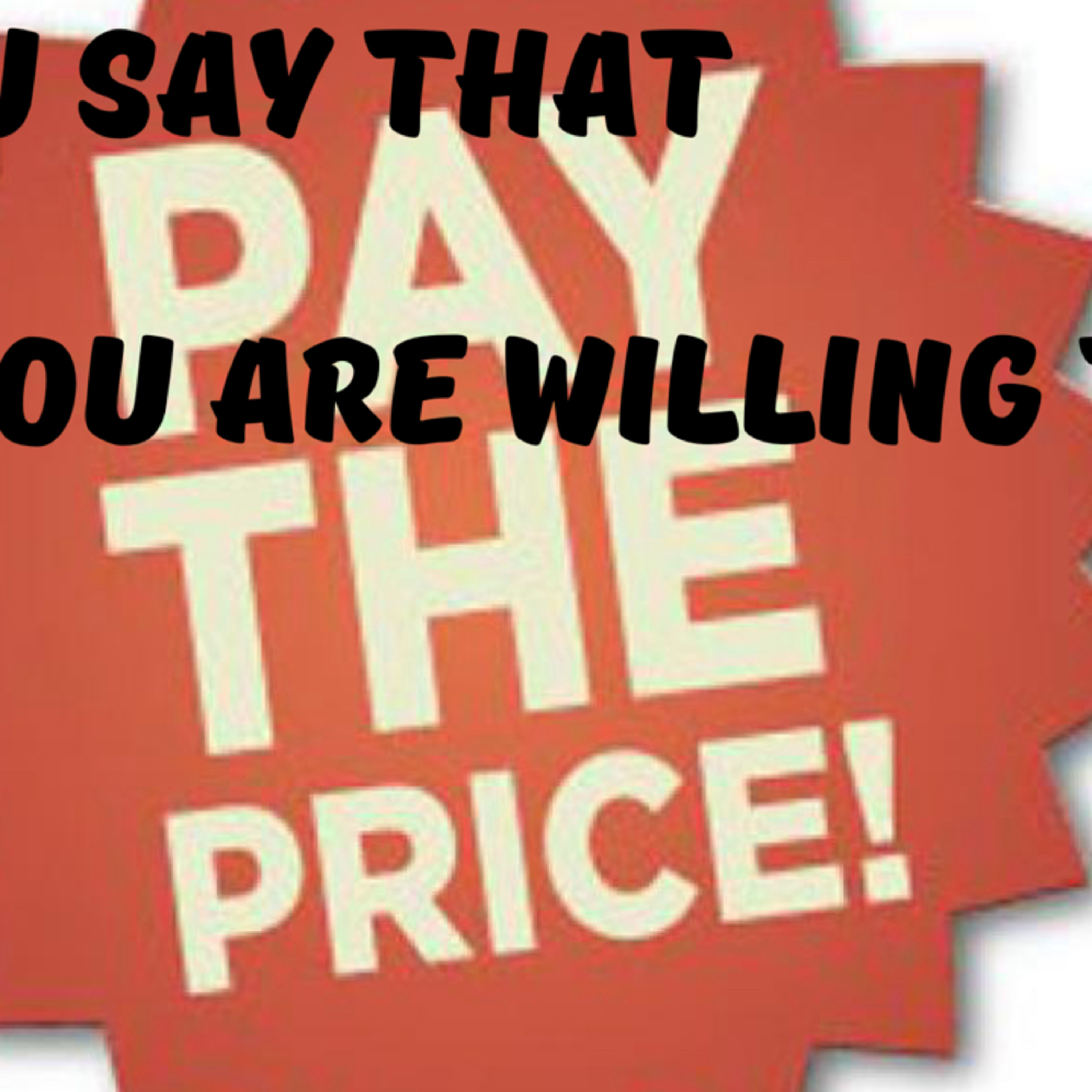 So You Say That You're Willing To Pay The Price episode artwork