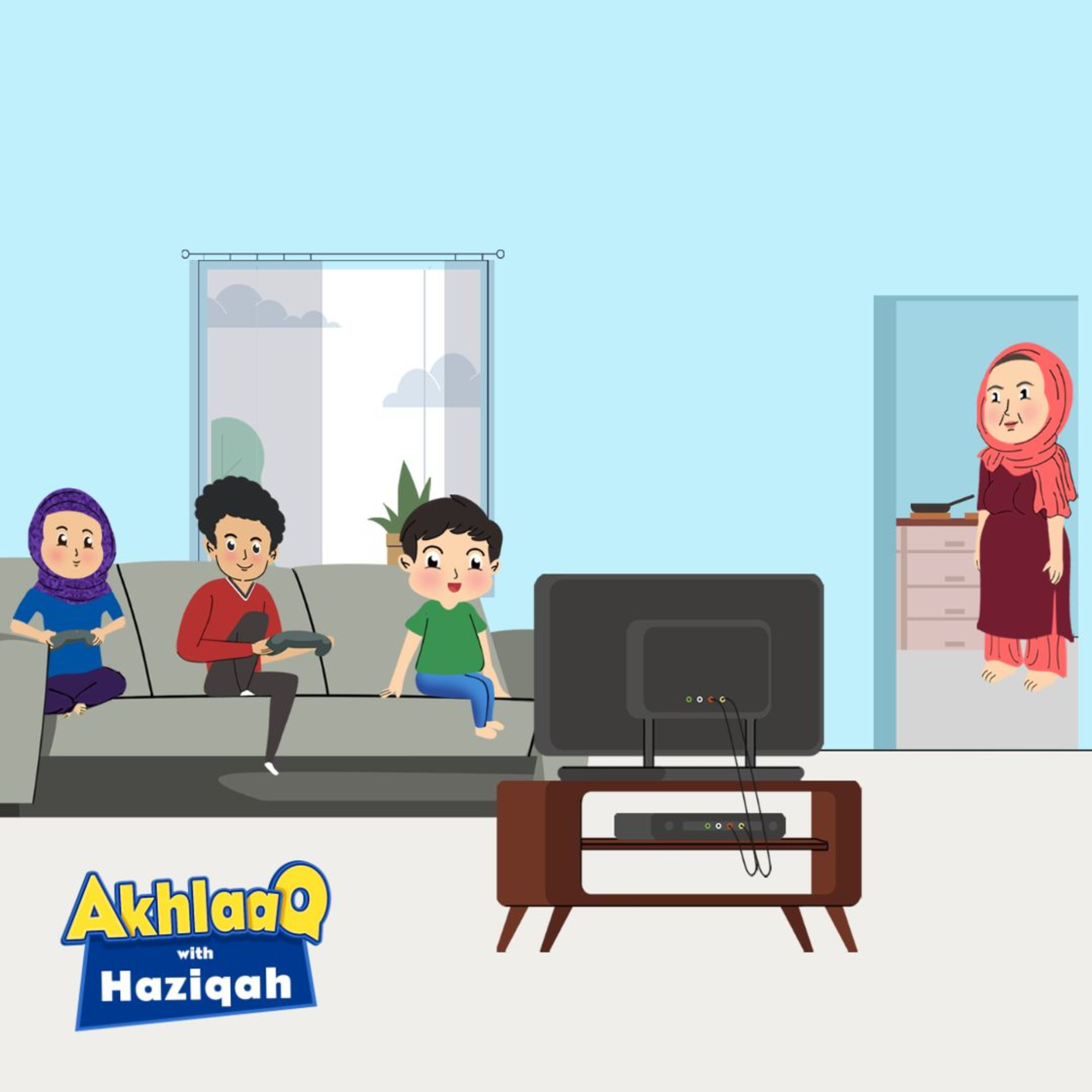Akhlaaq with Haziqah