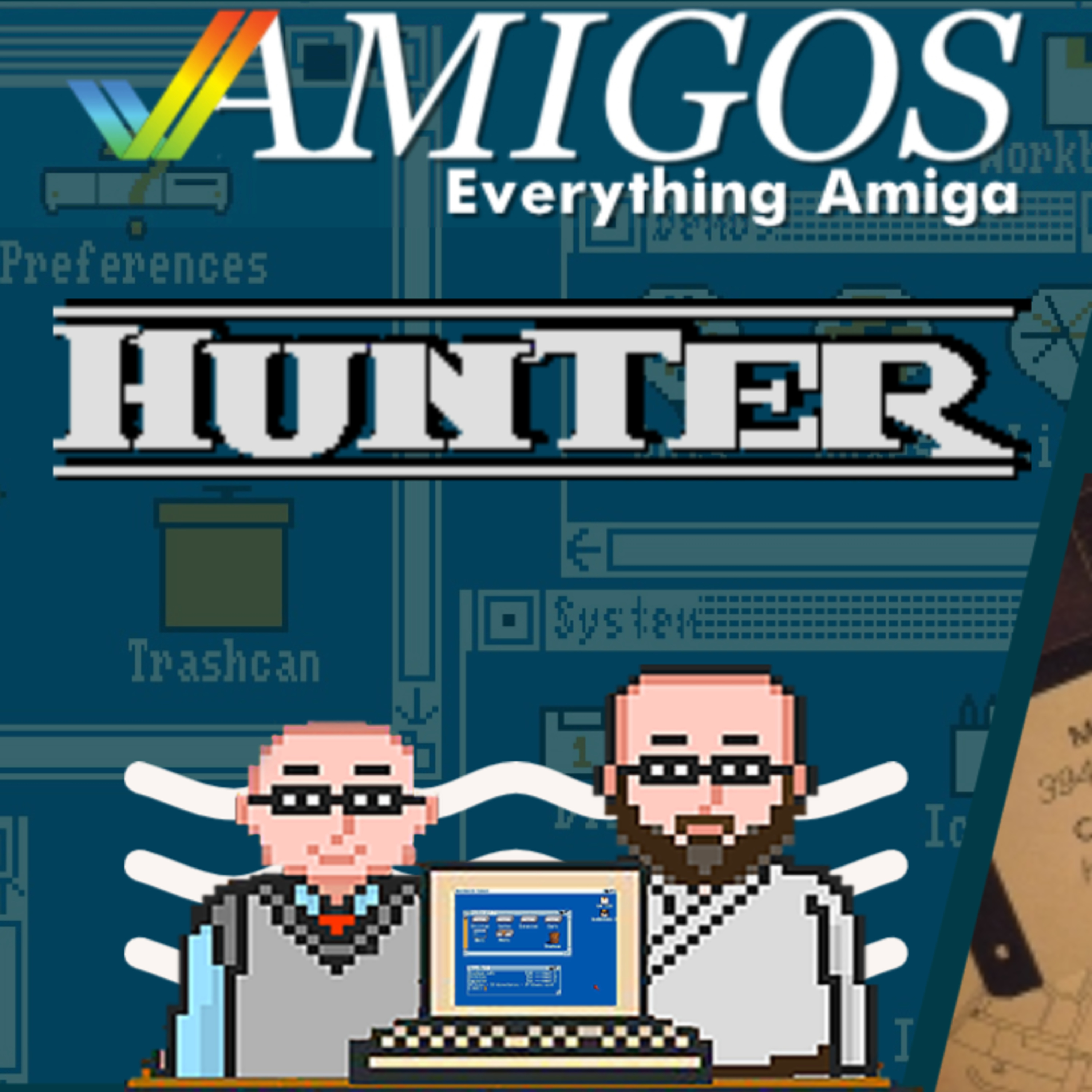 Hunter - a first person sandbox game in 1991? Amigos: Everything Amiga 319 episode artwork