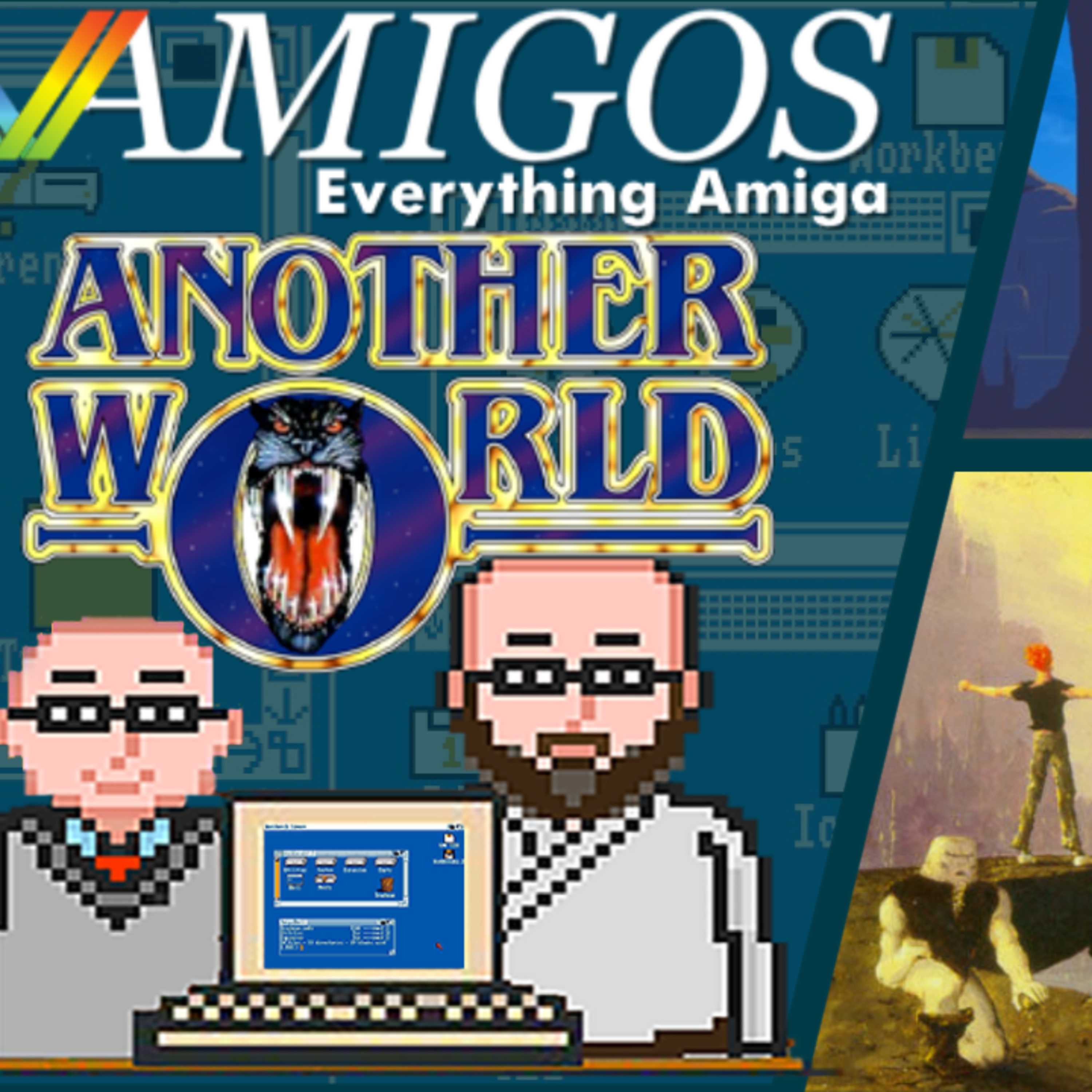 Another World is an artistic masterpiece! But is it a good game? Amigos: Everything Amiga 321