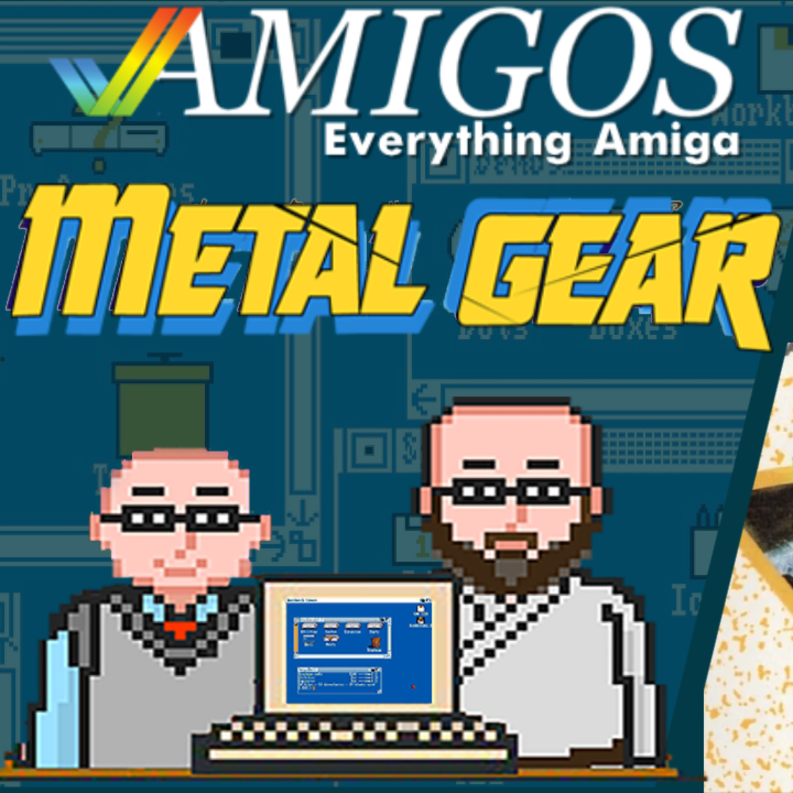 Metal Gear stealths its way onto the Miggy! Amigos: Everything Amiga 324 episode artwork