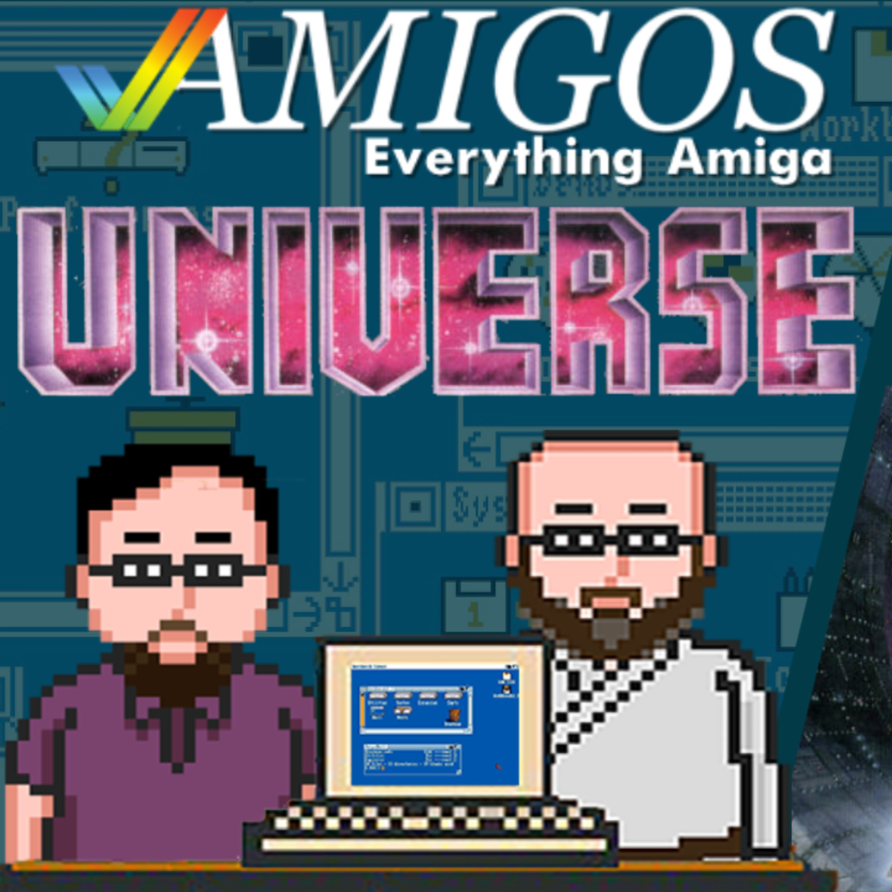 The Universe is beautiful, vast and complicated! Amigos: Everything Amiga 330 episode artwork
