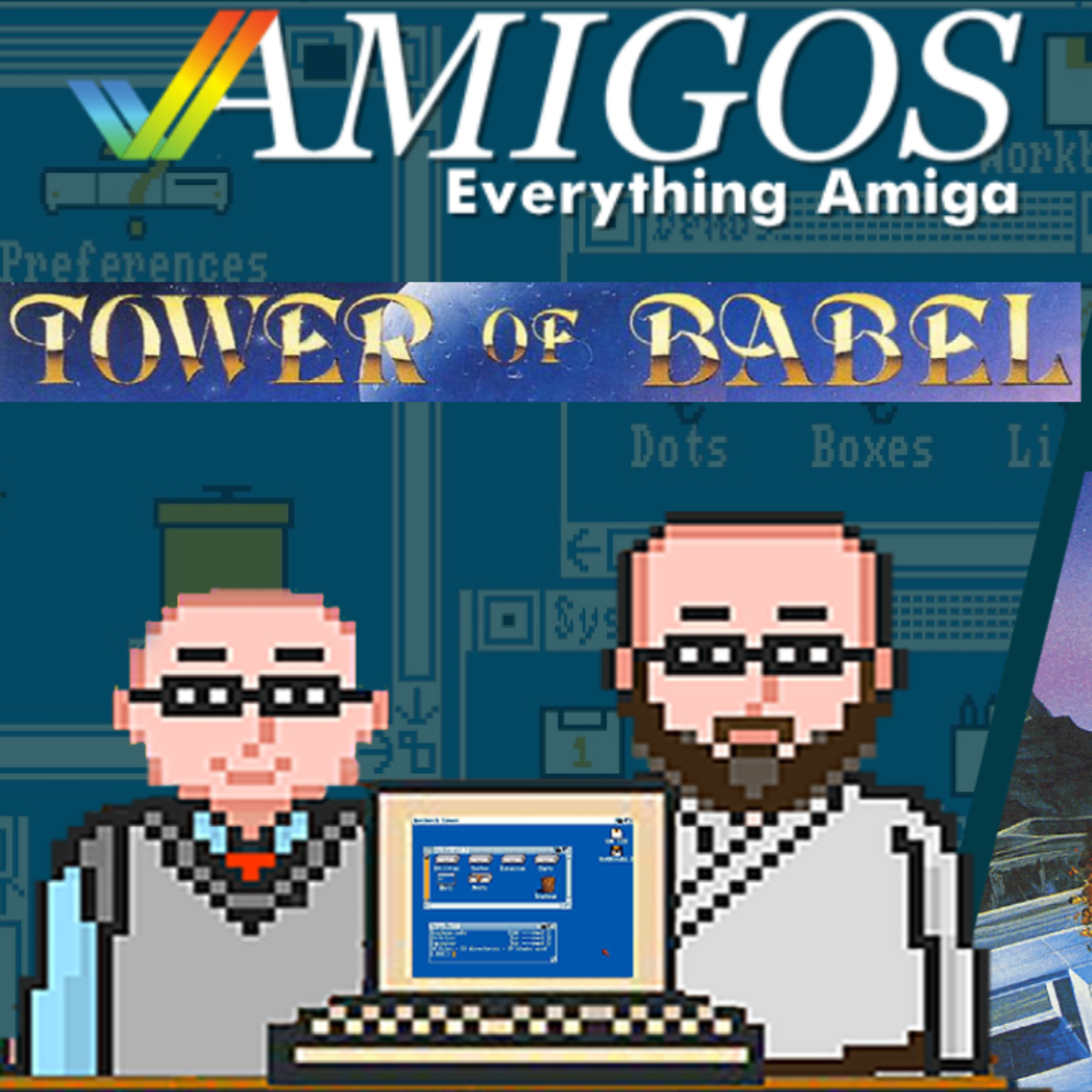 Spider your way up the Tower of Babel! Amigos: Everything Amiga 335 episode artwork